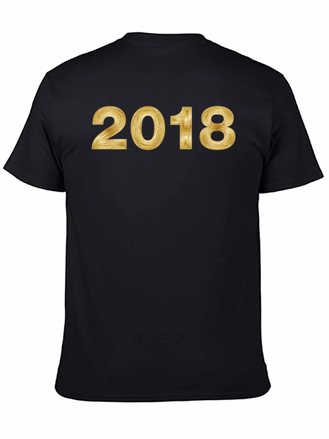 Golden 2018 Graphic Black T-Shirt