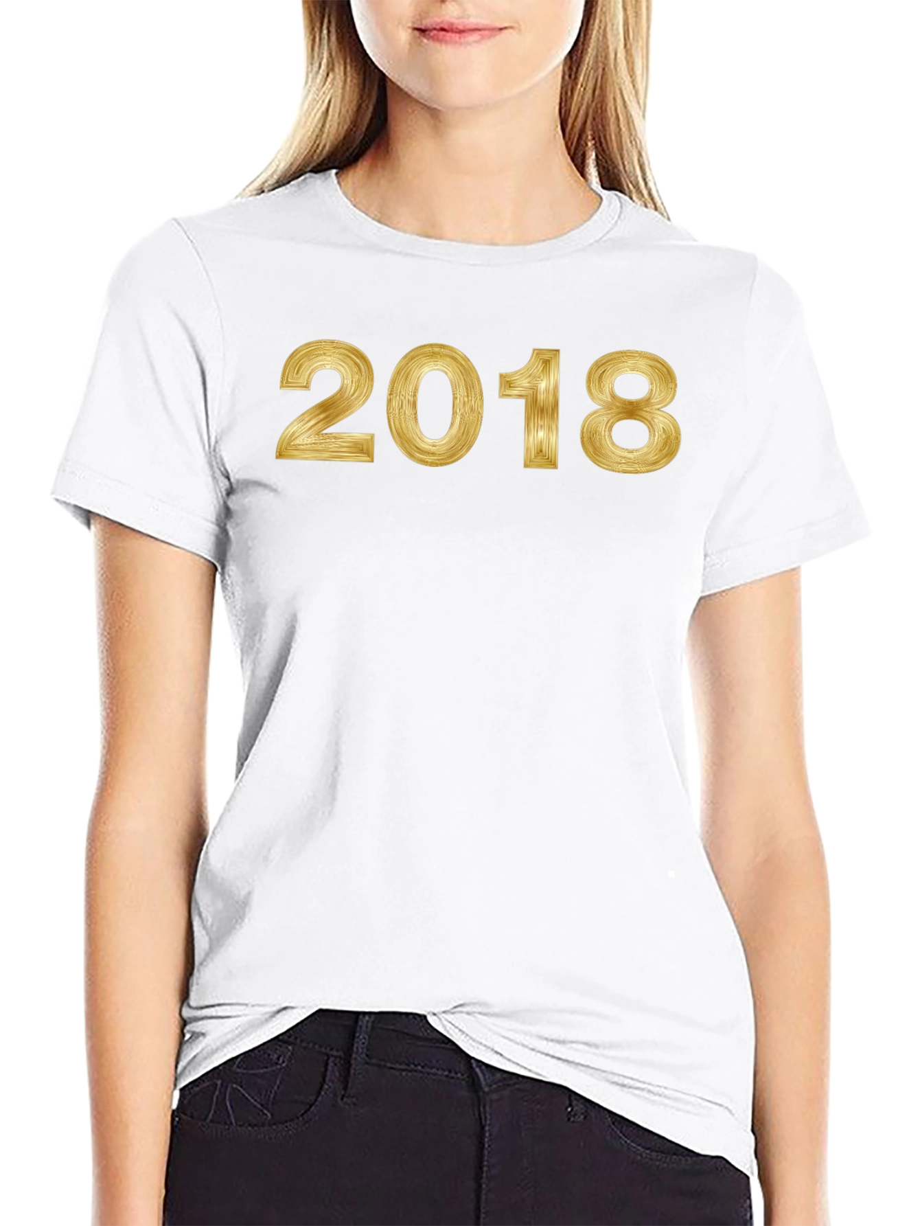 Golden 2018 Graphic Black T-Shirt