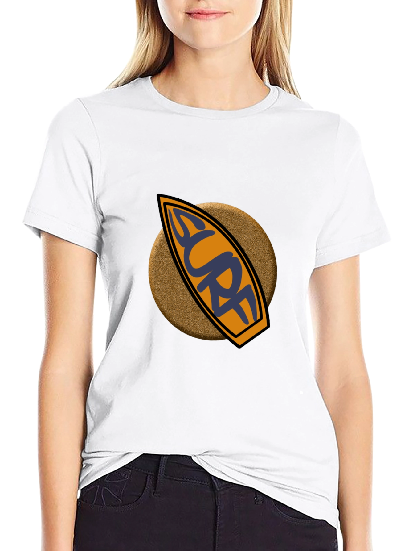 Surfboard Graphic Tee - Beach Vibes