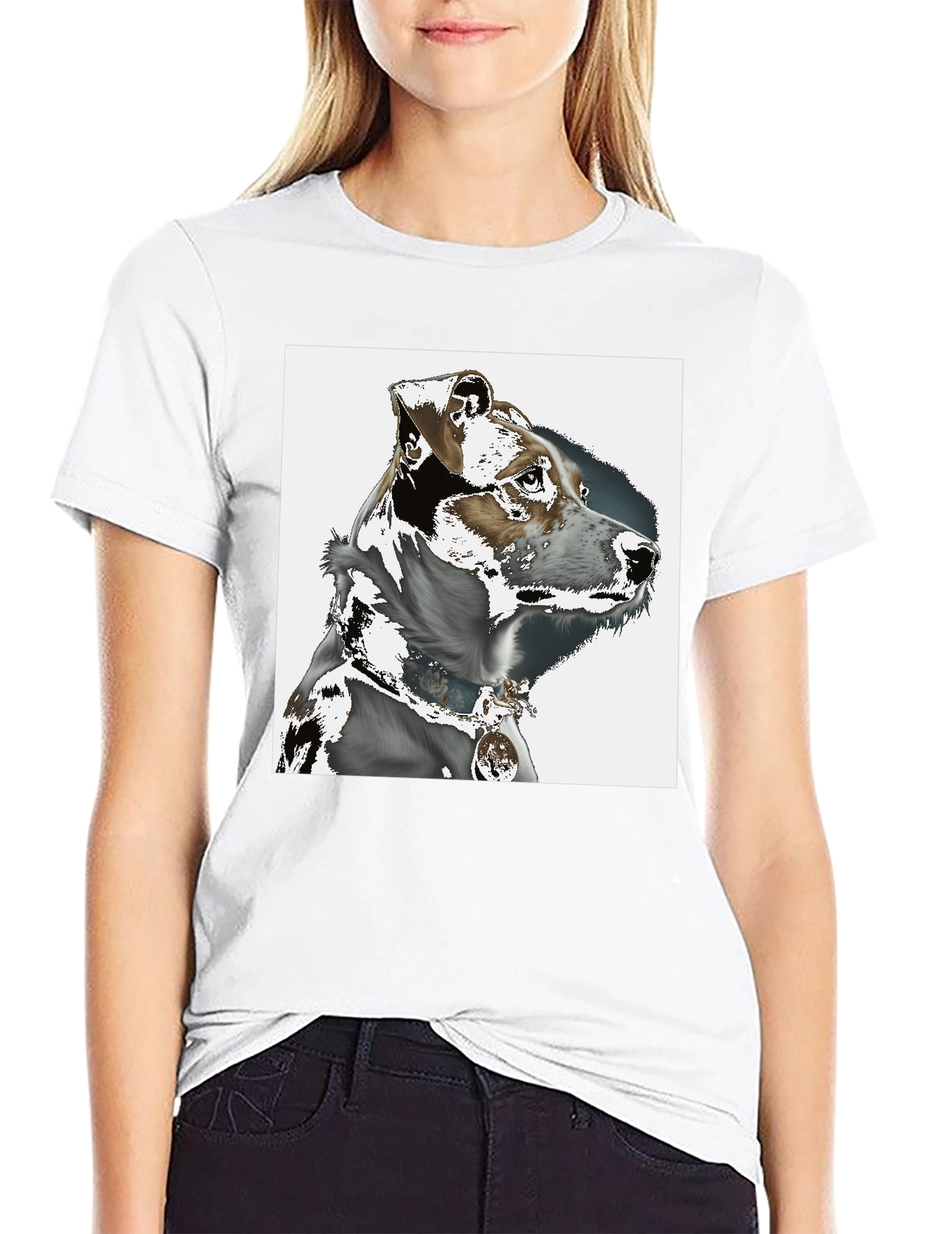 Dog Portrait Graphic Tee