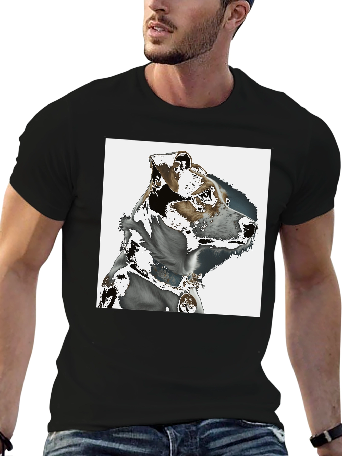 Dog Portrait Graphic Tee
