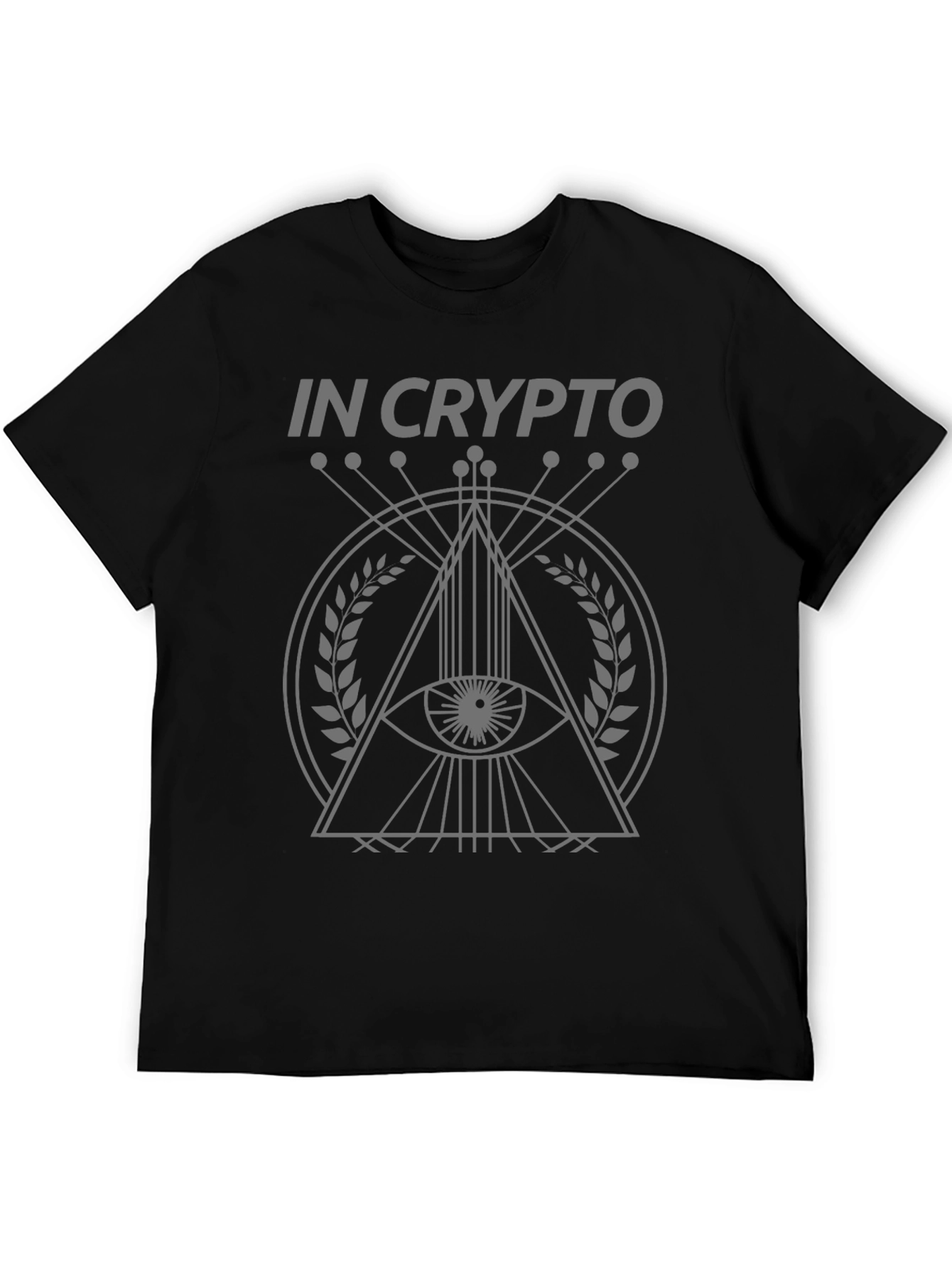 In Crypto Illuminati T-Shirt - Conspiracy Design