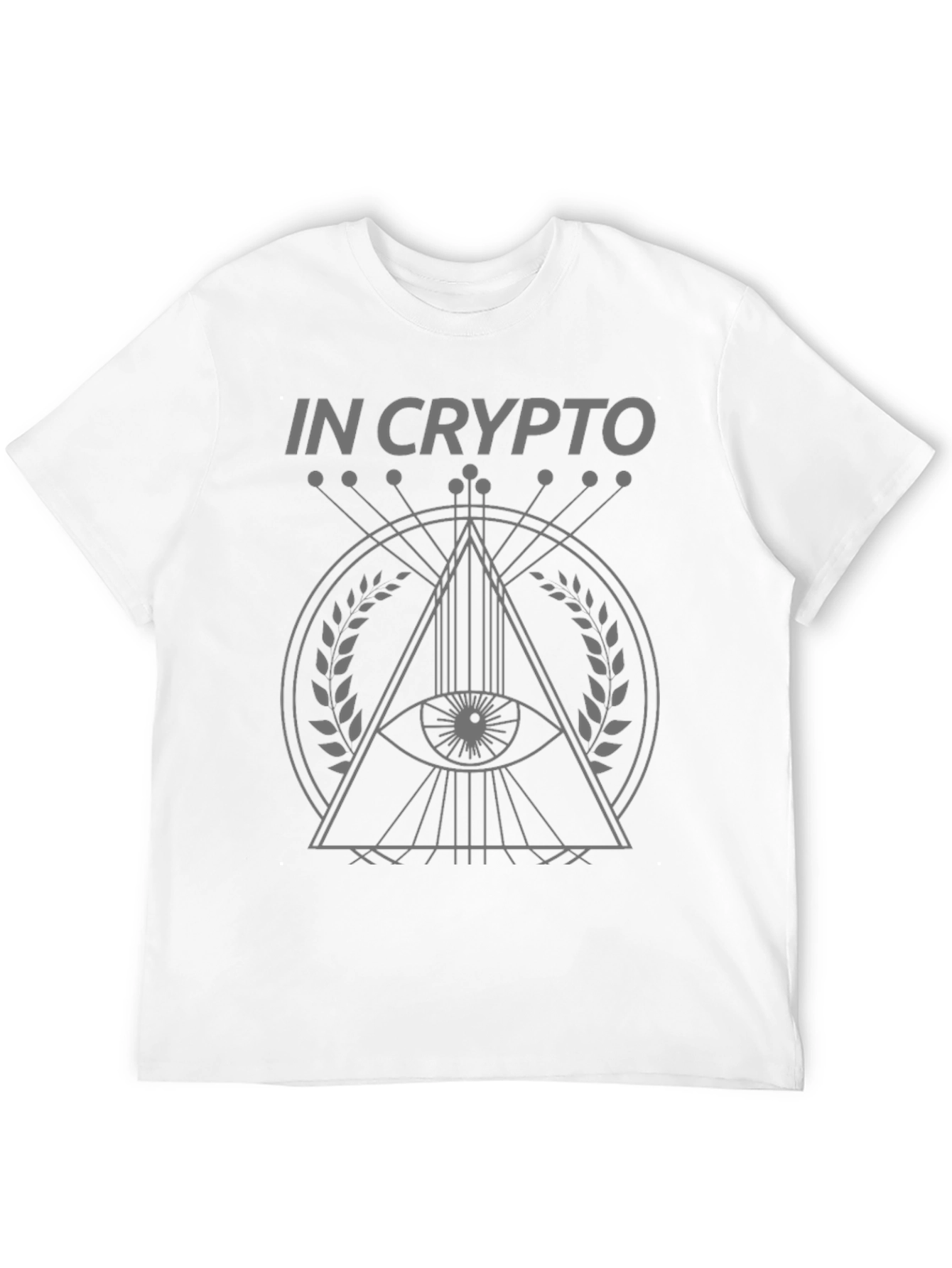 In Crypto Illuminati T-Shirt - Conspiracy Design
