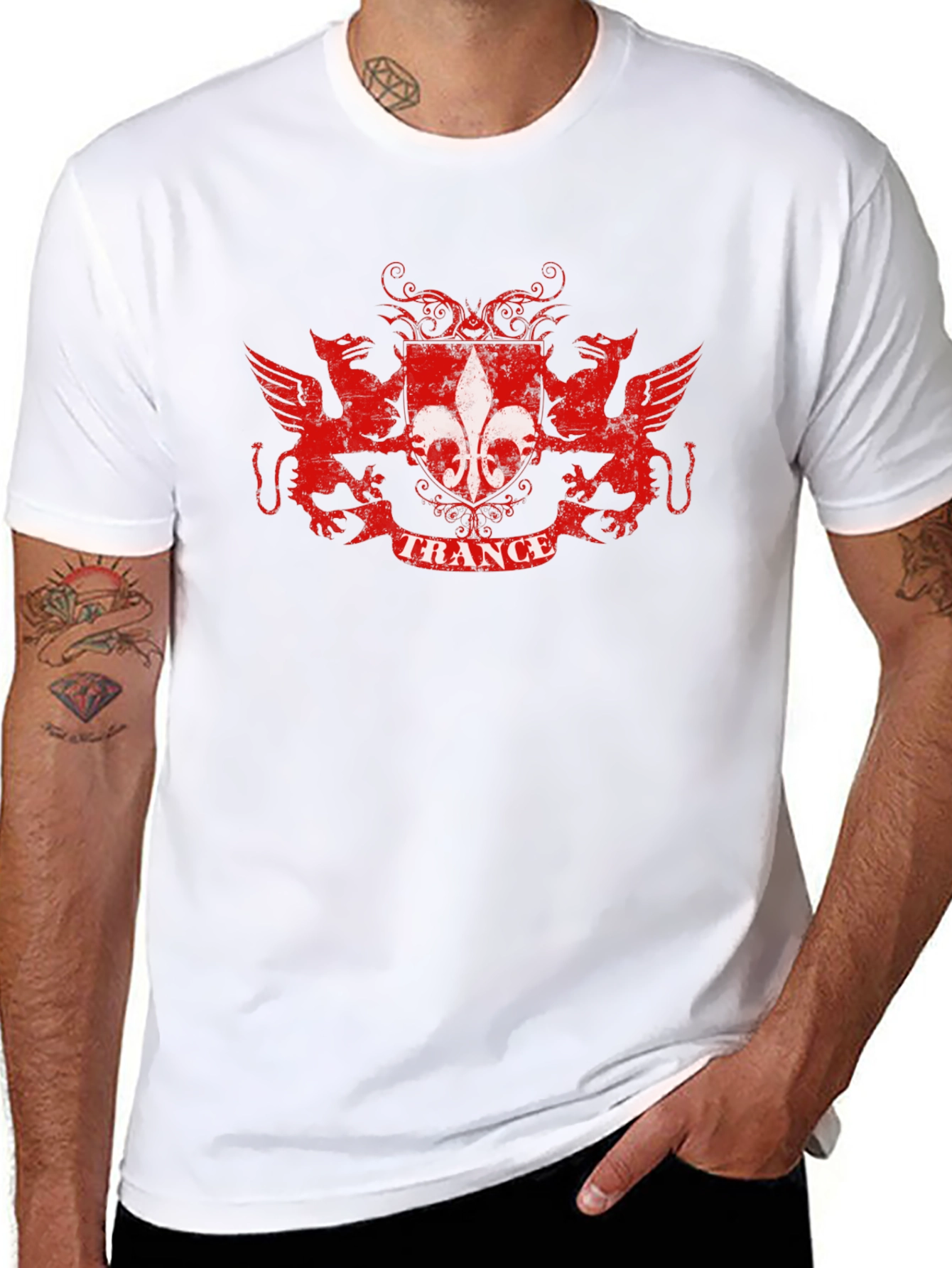 Trance Crest Black T-Shirt
