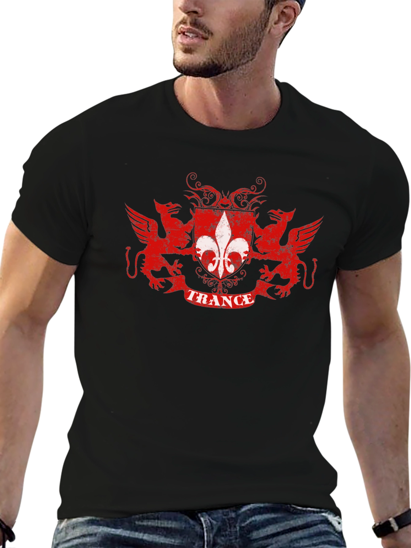 Trance Crest Black T-Shirt