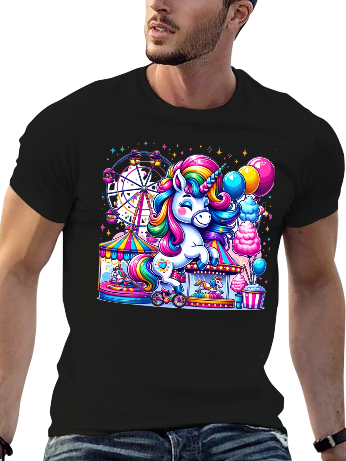 Unicorn Carnival Graphic Tee