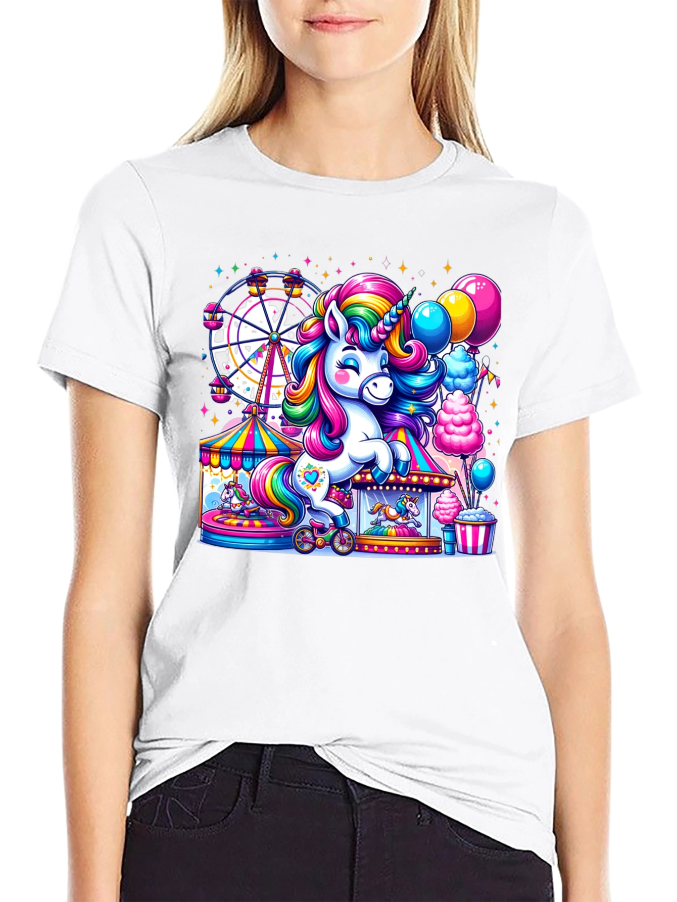 Unicorn Carnival Graphic Tee