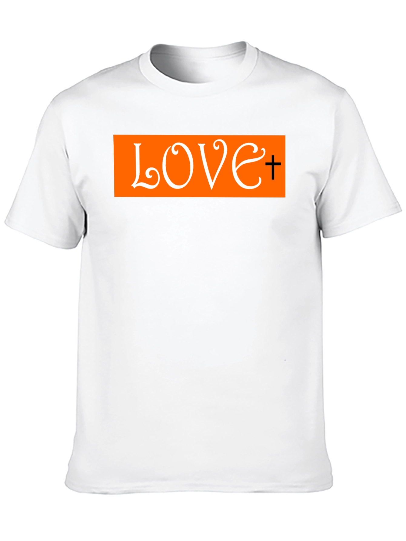 Love Graphic Print T-Shirt - Casual Style