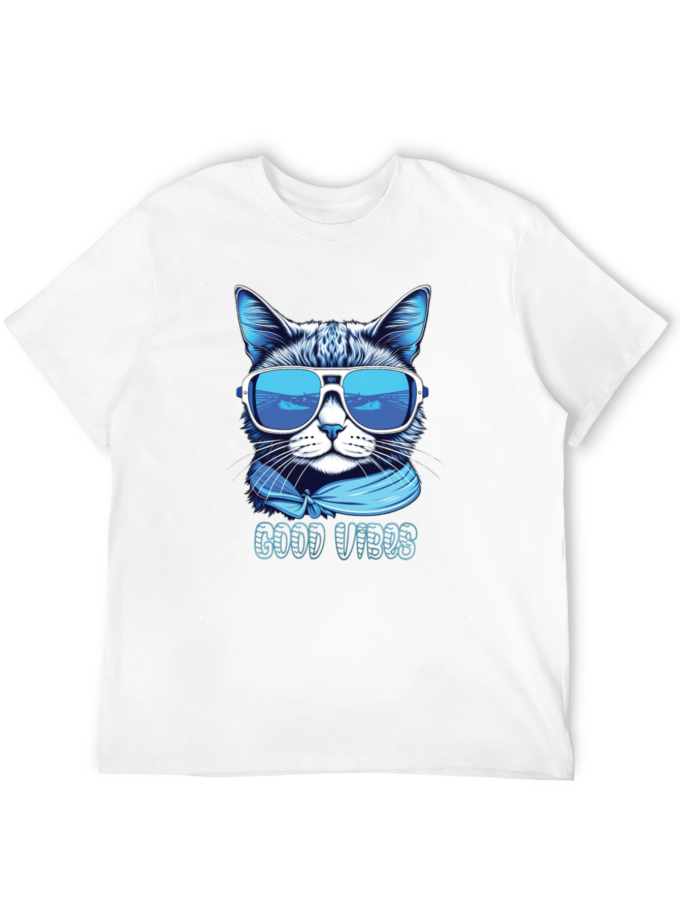 Cool Cat Good Vibes T-Shirt