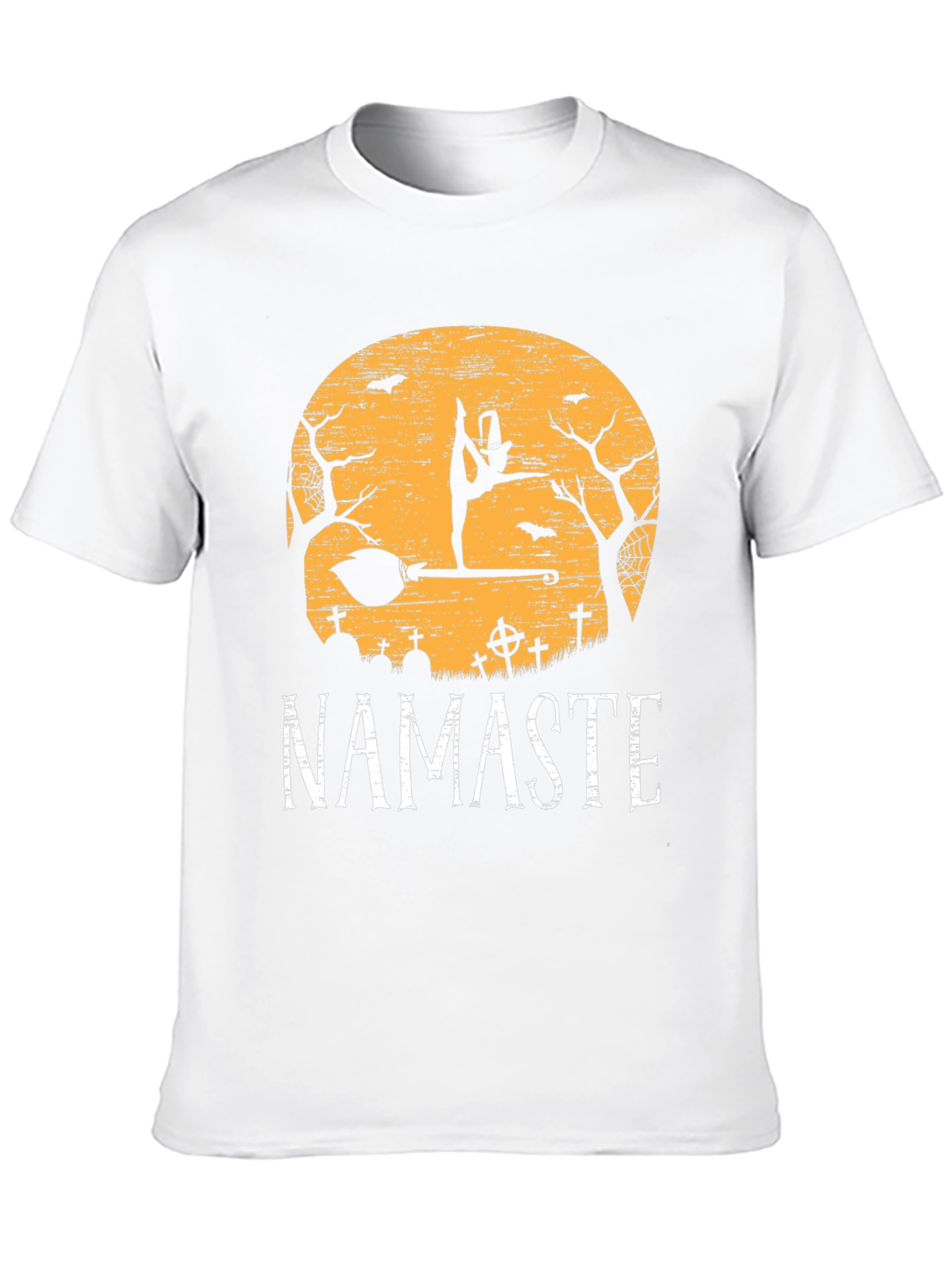 Namaste Halloween Yoga T-Shirt