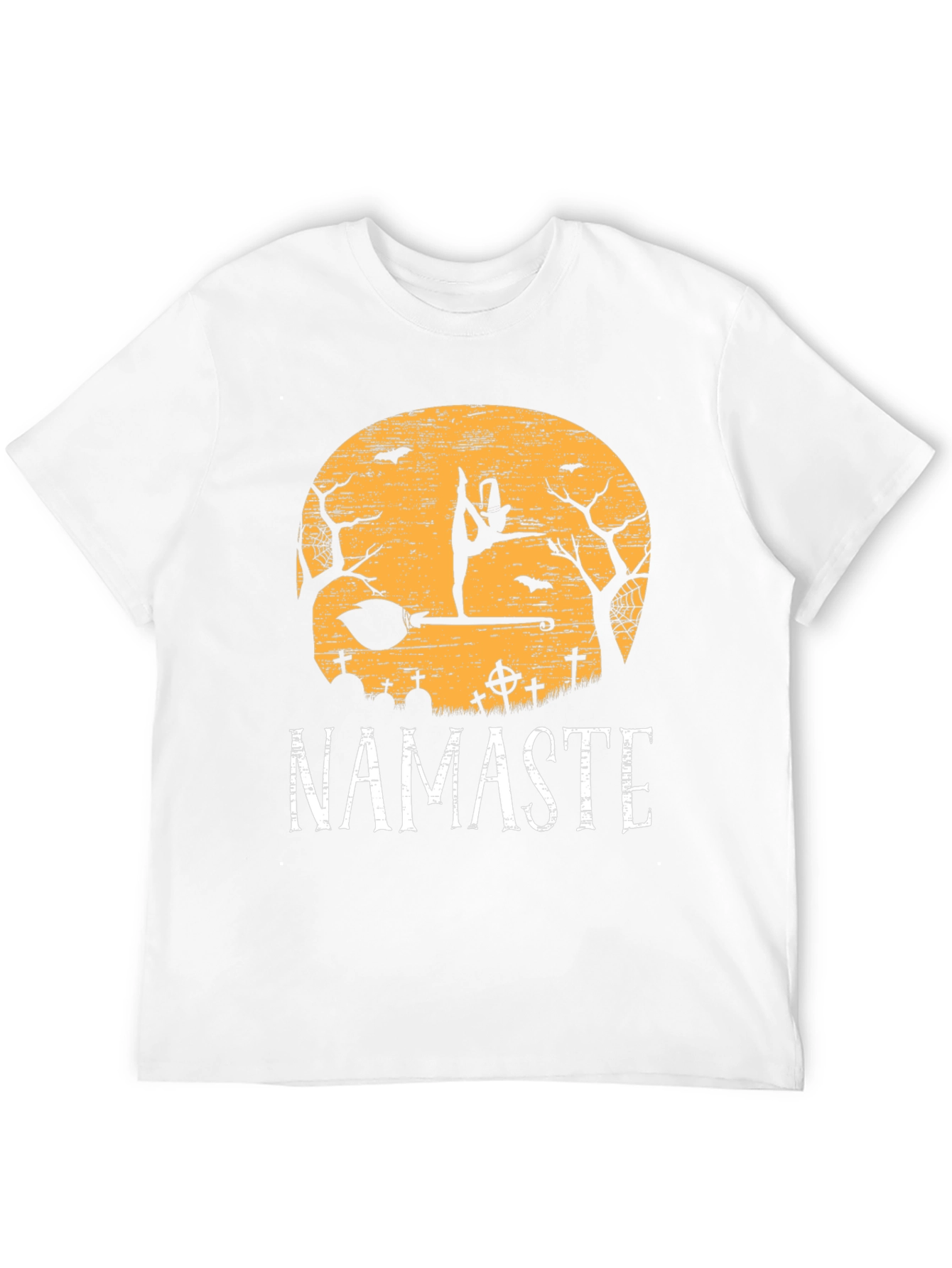 Namaste Halloween Yoga T-Shirt