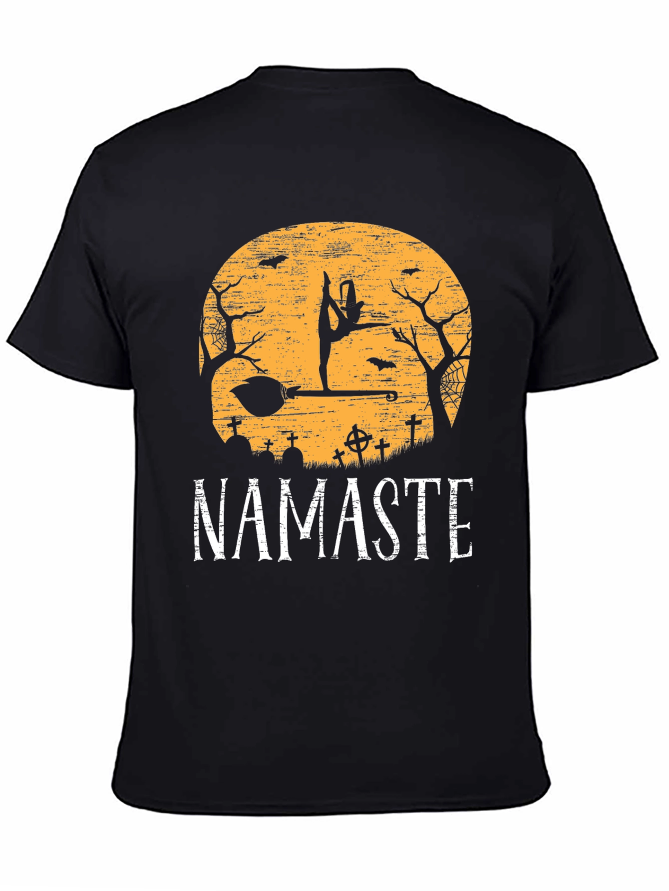 Namaste Halloween Yoga T-Shirt
