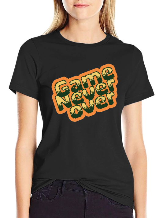 Game Never Over Retro Pixel Tee