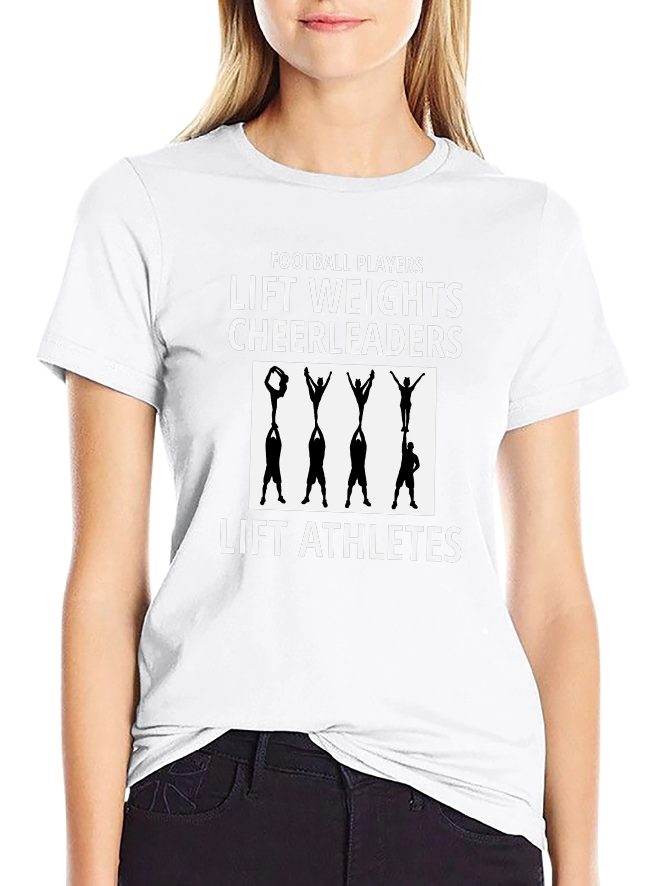 Football Players Cheerleaders T-Shirt