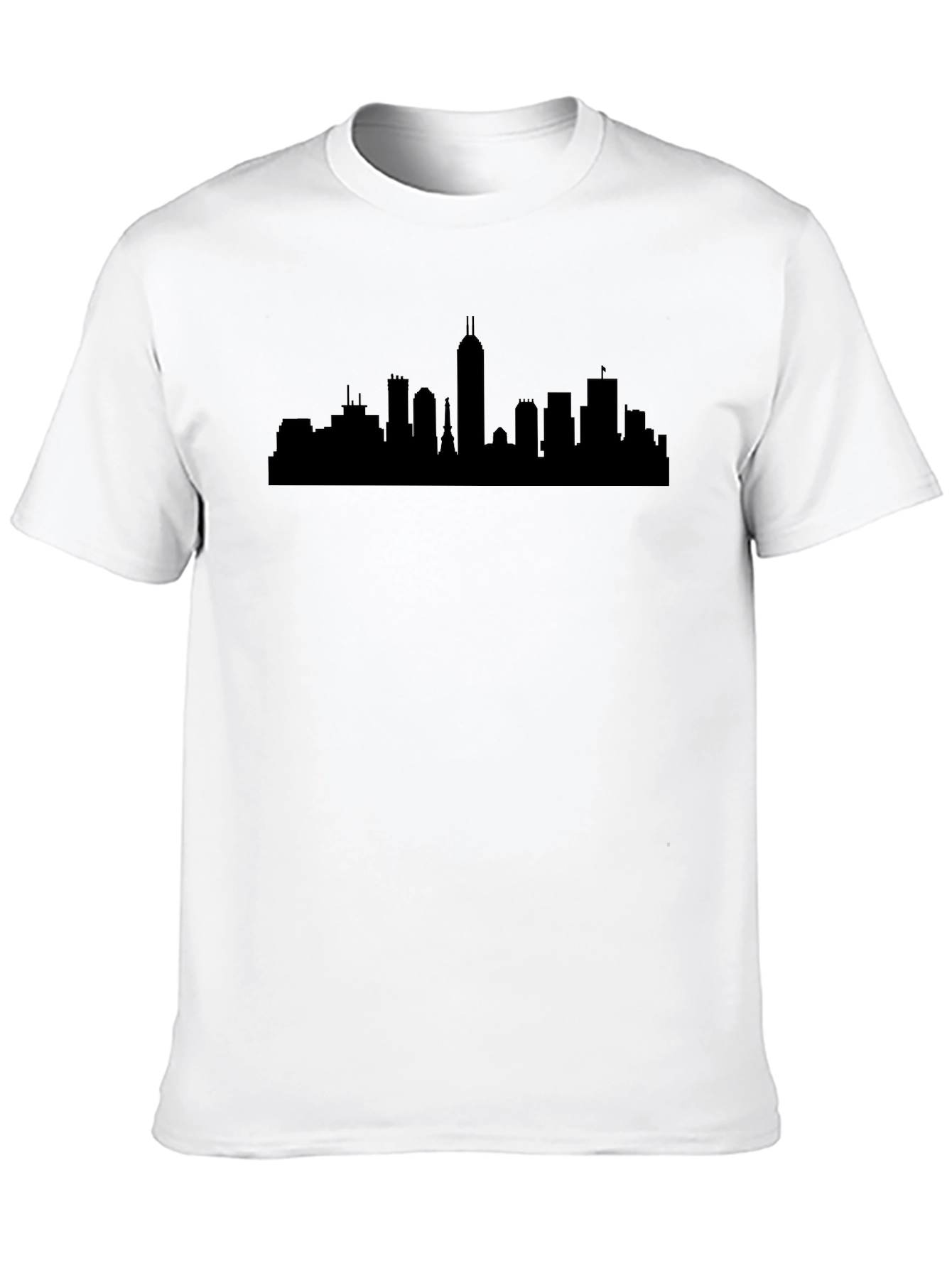 Cityscape Silhouette Tee - Urban Style Shirt