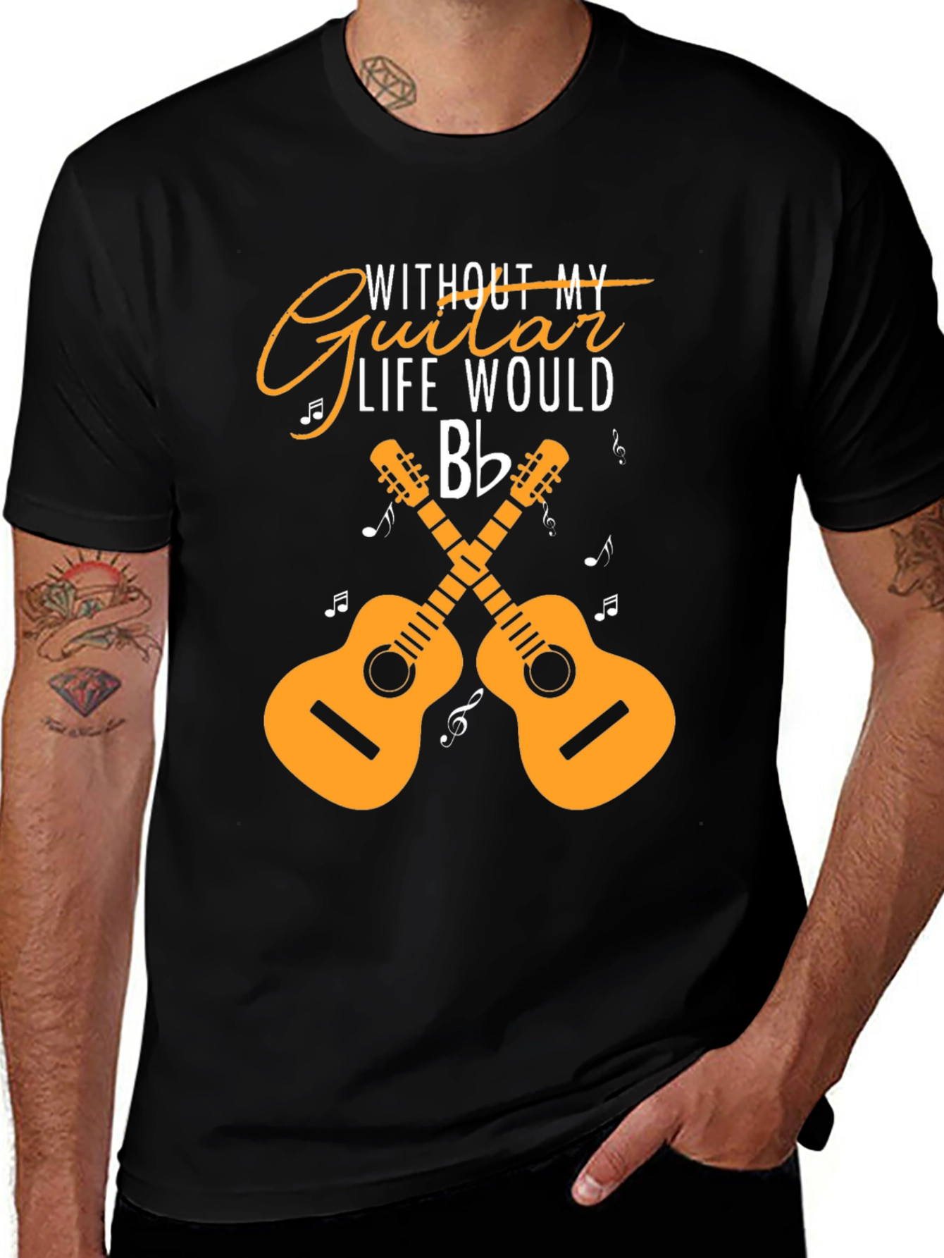 Guitar Life T-Shirt: Music Lover Tee