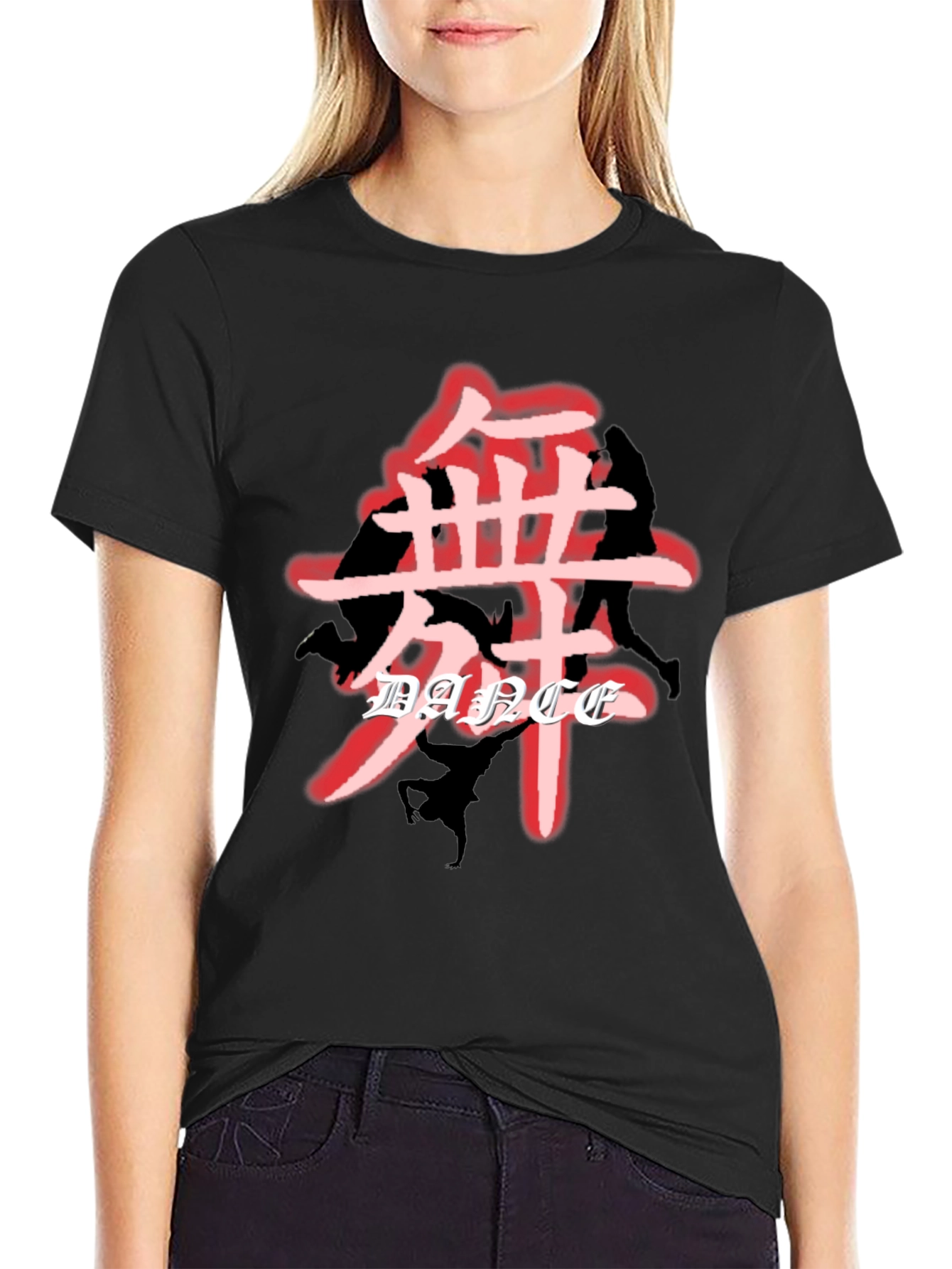Dance Kanji Graphic Tee - Streetwear Fashion