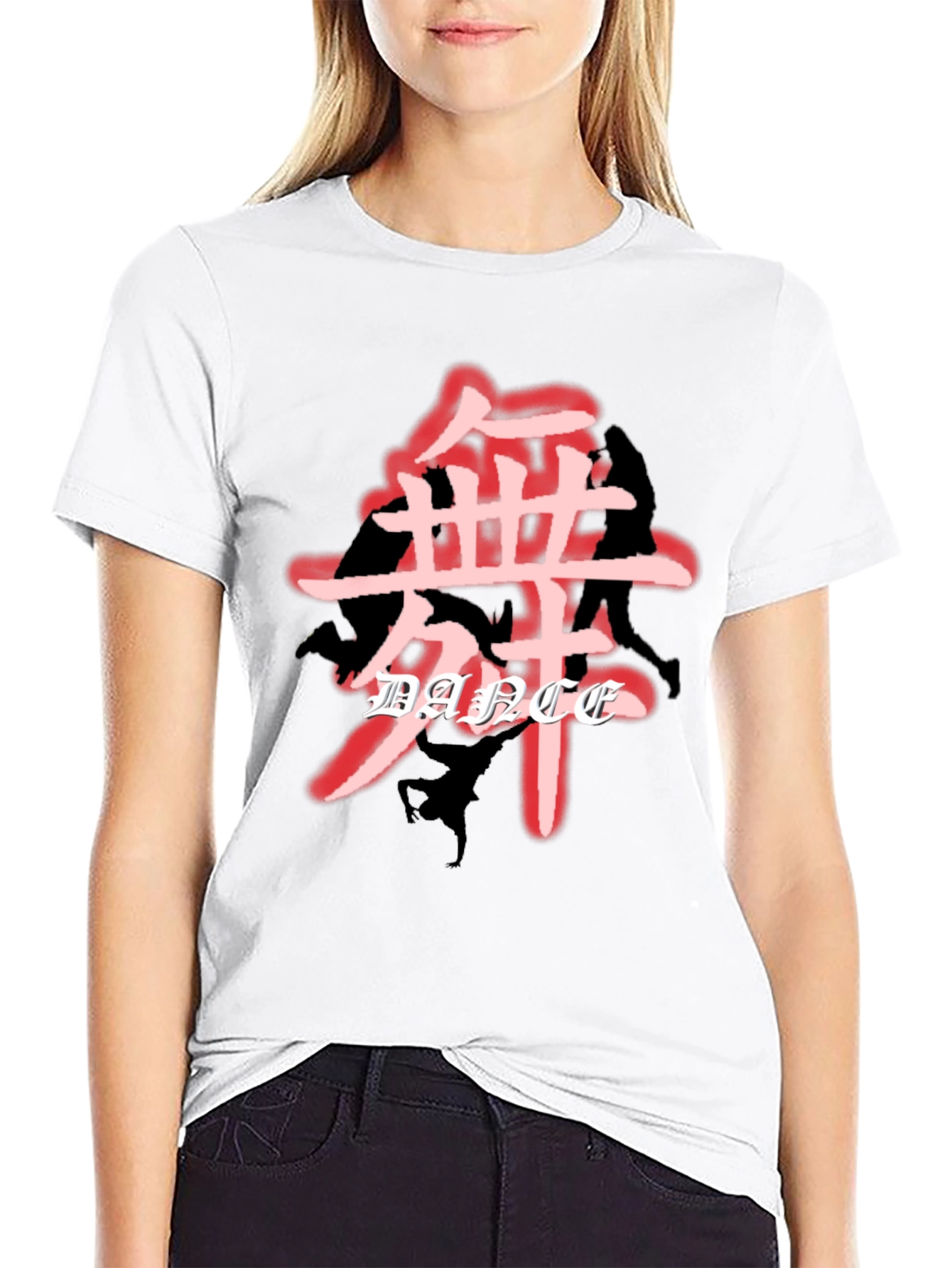 Dance Kanji Graphic Tee - Streetwear Fashion
