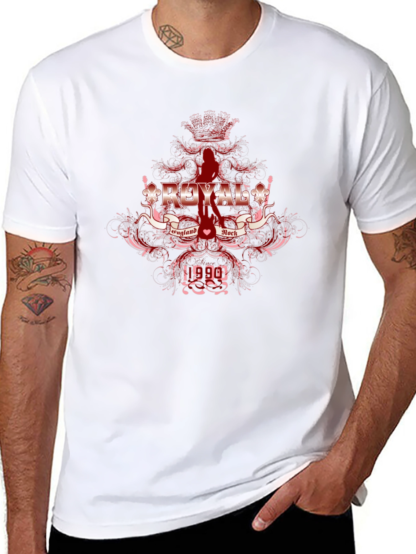 Royal England Rock 1993 Graphic T-Shirt