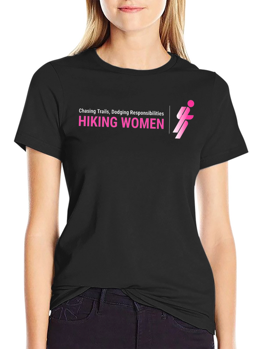 Hiking Women Tee - Trail Adventure T-Shirt