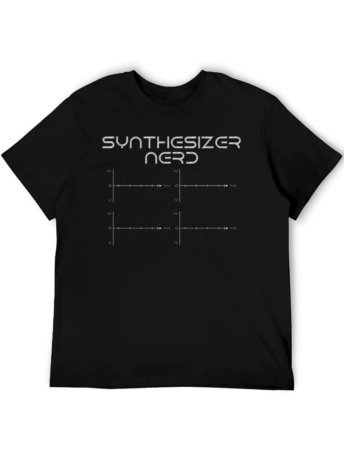 Synthesizer Nerd T-Shirt: Electronic Music Geek Apparel
