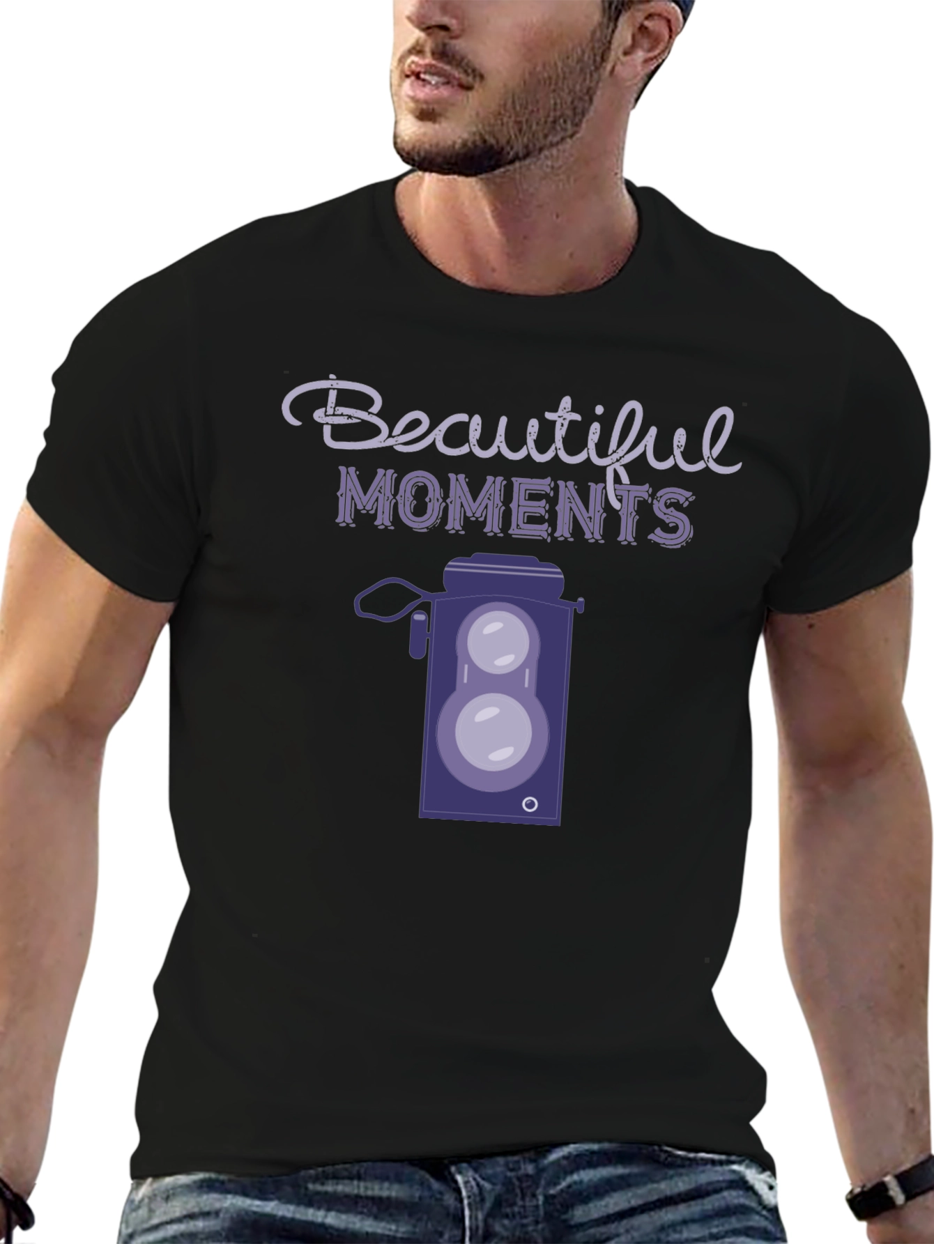 Beautiful Moments Camera Graphic T-Shirt