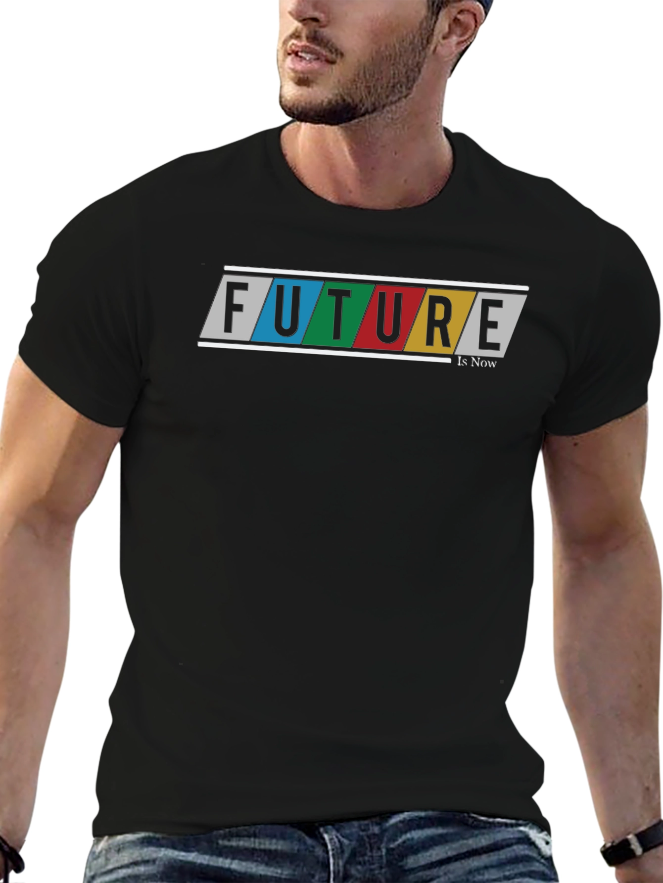 Future Is Now T-Shirt - Black