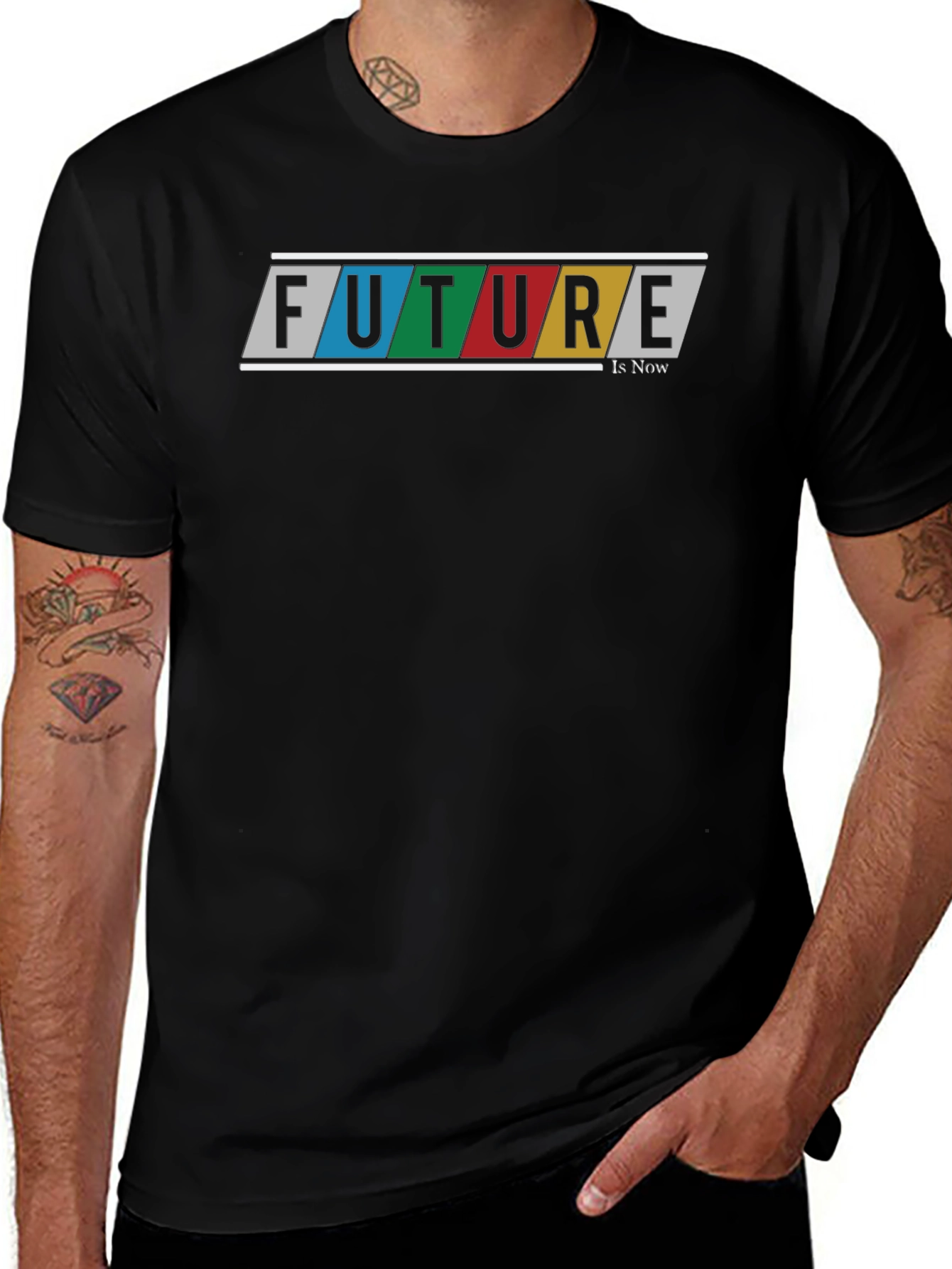 Future Is Now T-Shirt - Black