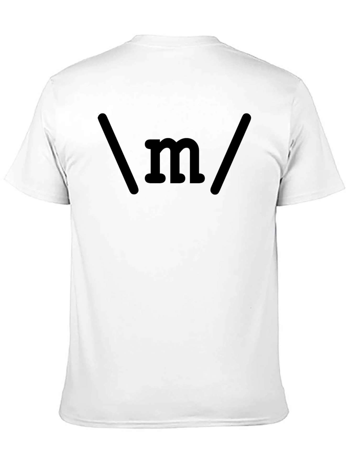 Phonetic M Black T-Shirt - Stylish & Comfy