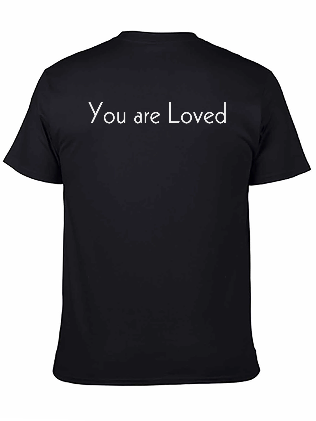You Are Loved Graphic Tee - Black