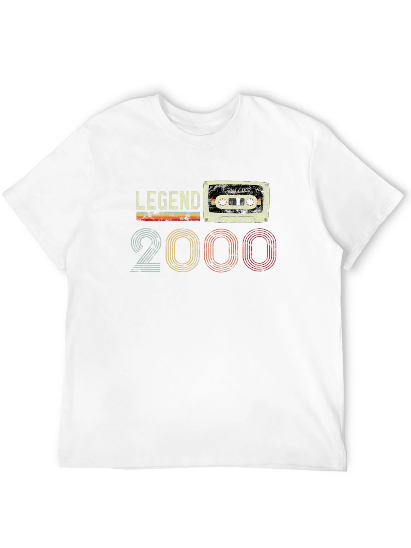 Legend 2000 Cassette Tape Graphic Tee - Black