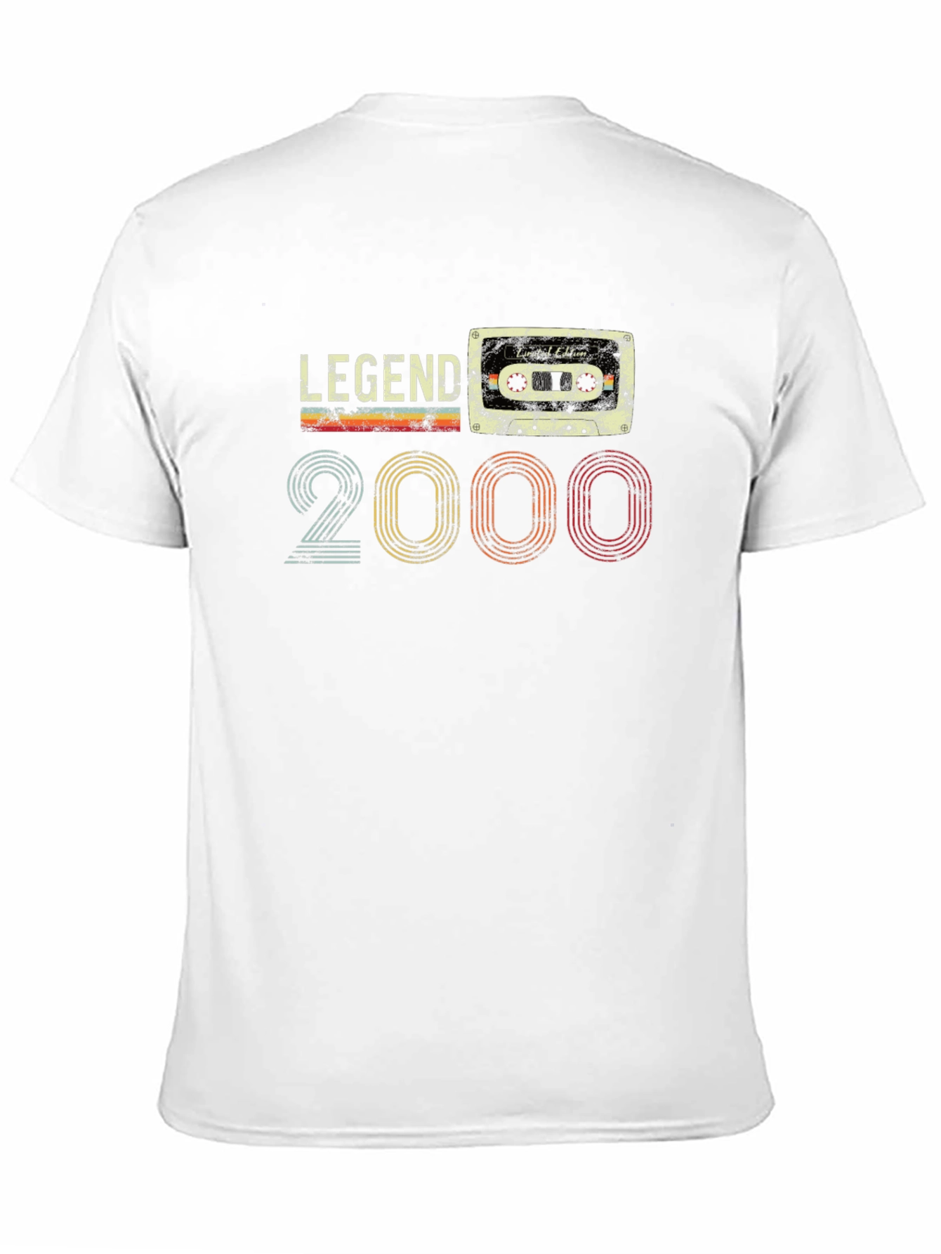 Legend 2000 Cassette Tape Graphic Tee - Black