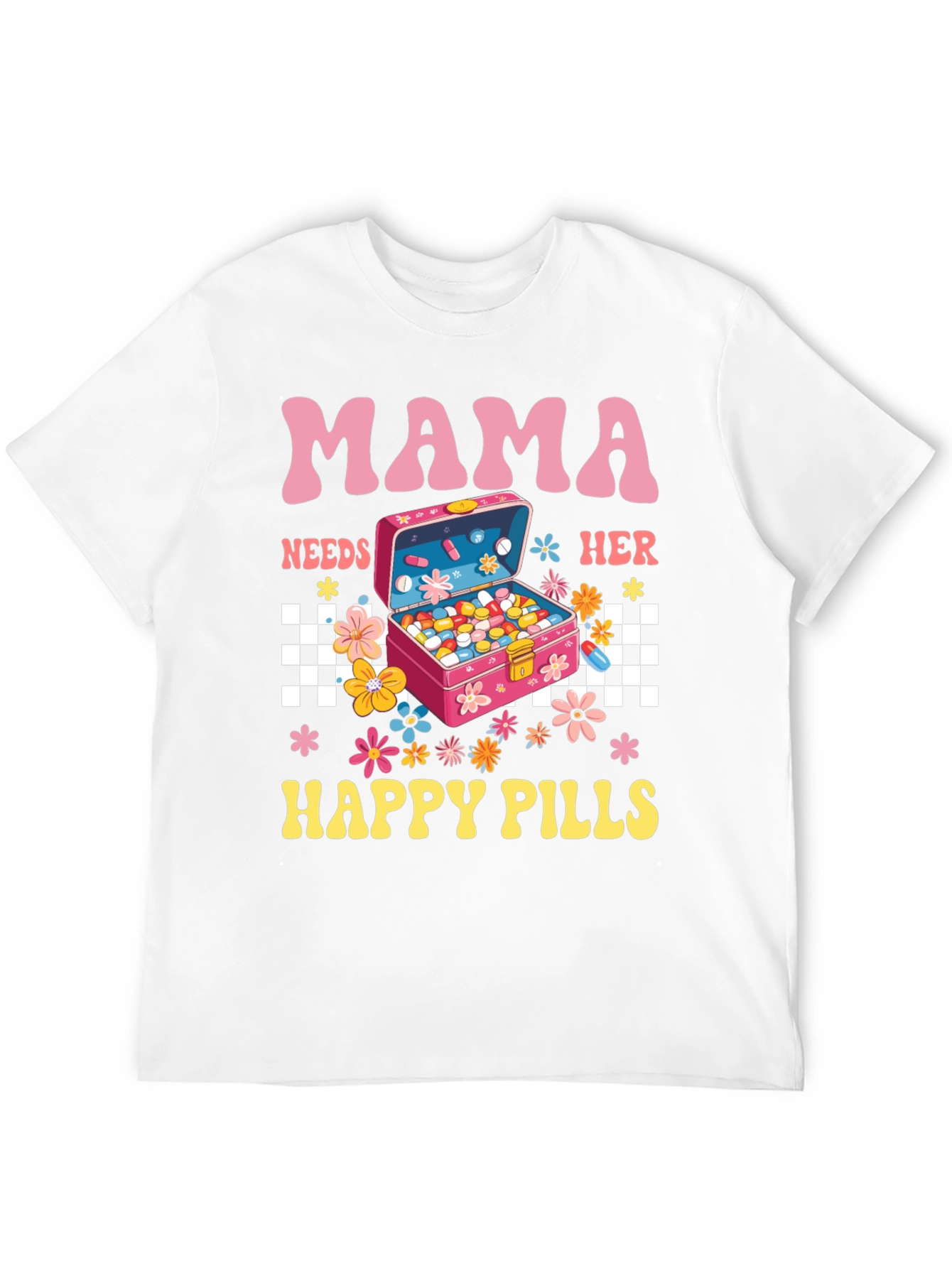 Mama Needs Happy Pills Graphic Tee