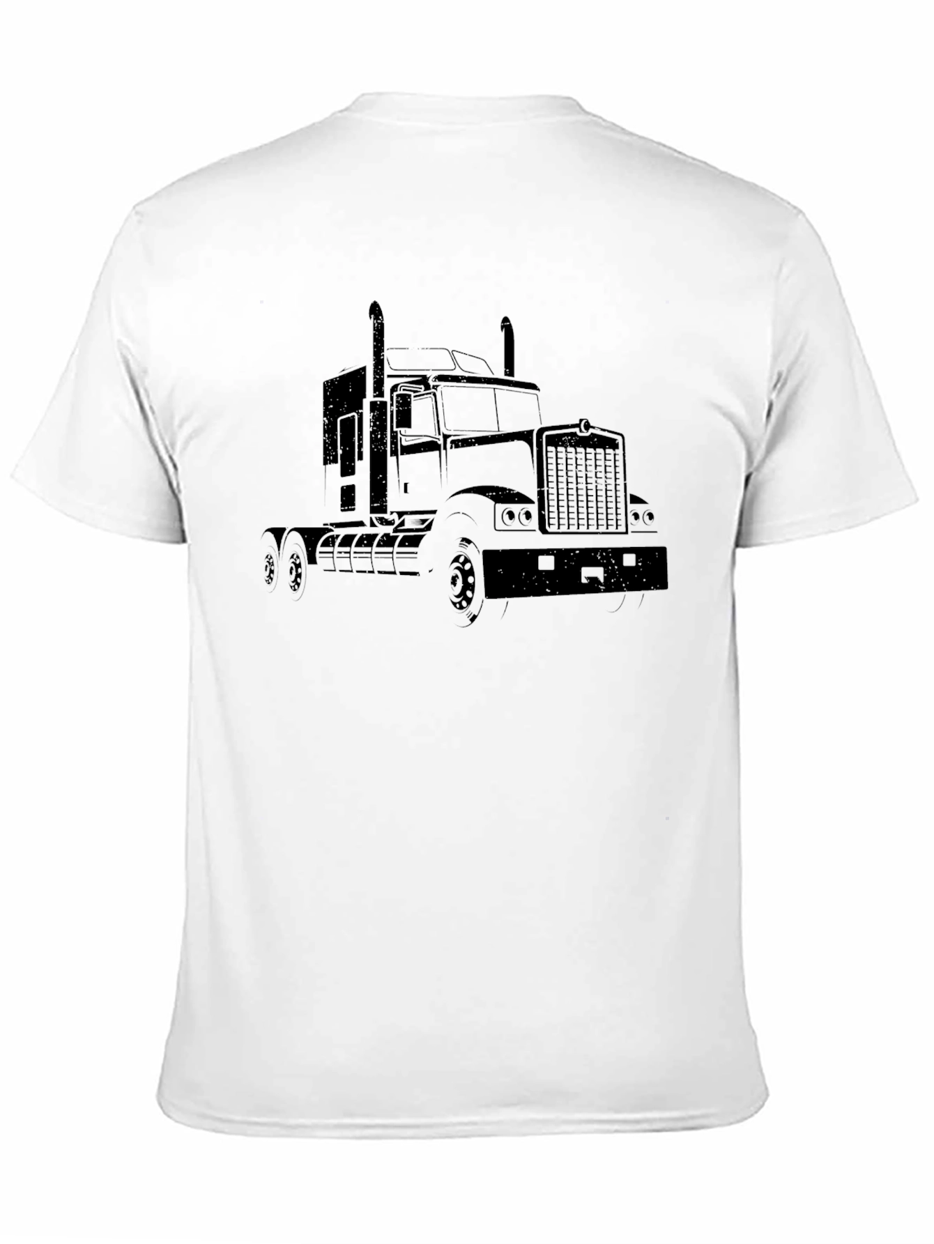 Truck Graphic T-Shirt - Black