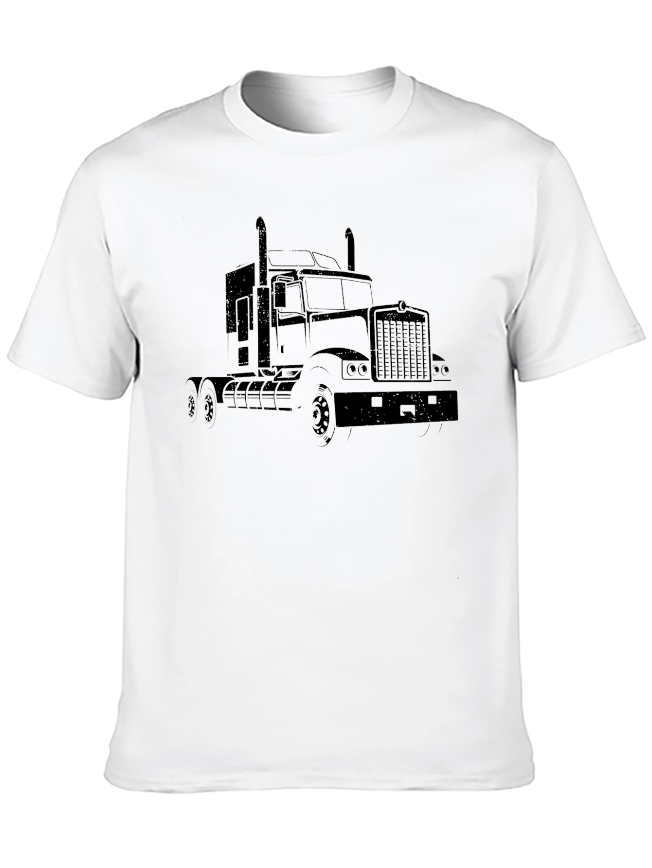 Truck Graphic T-Shirt - Black