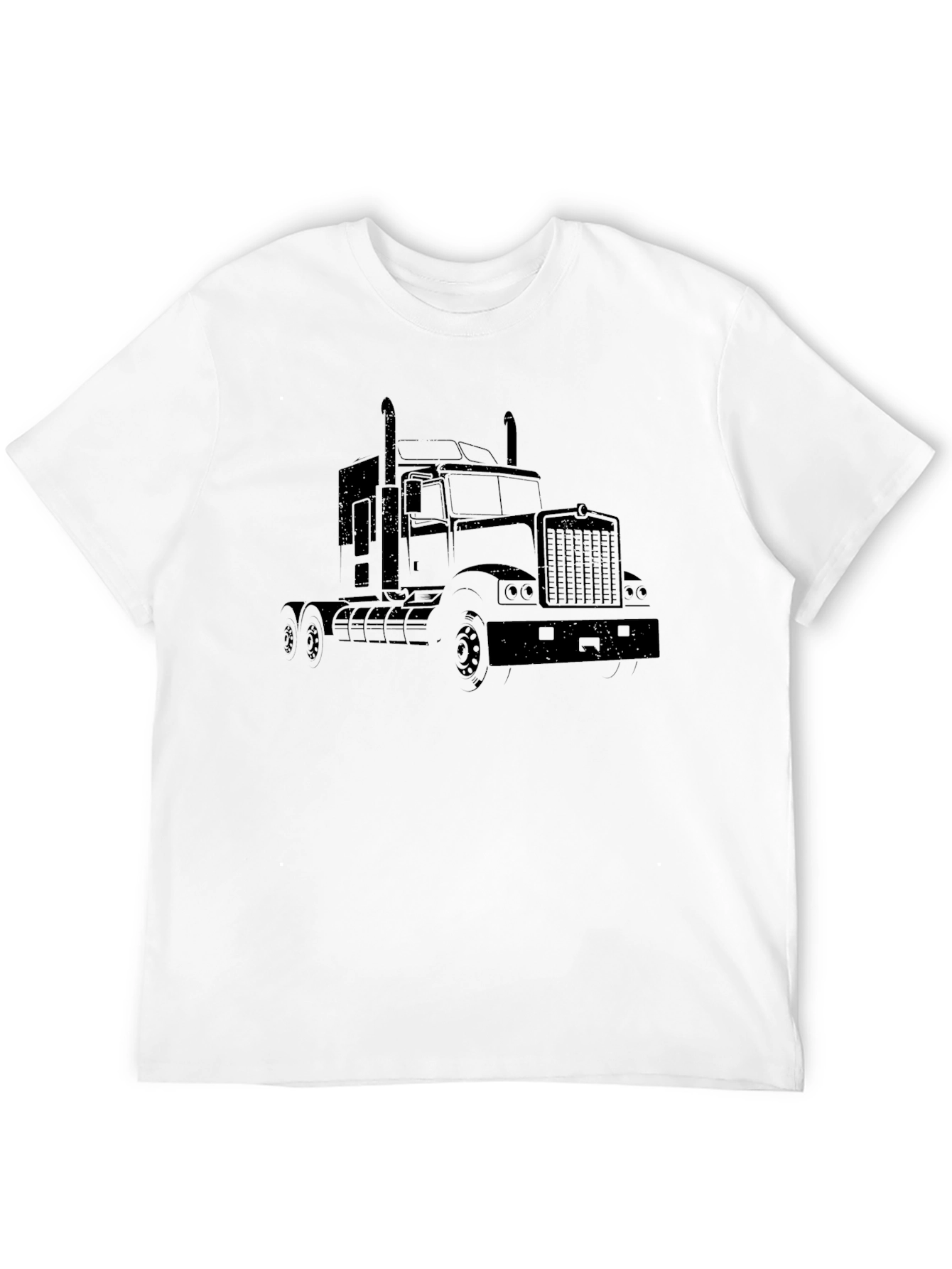 Truck Graphic T-Shirt - Black