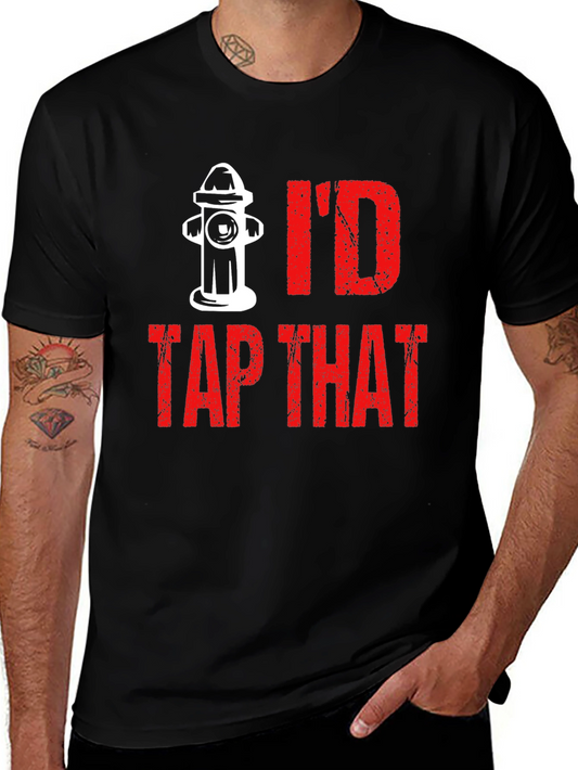 Id Tap That Novelty Graphic Tee