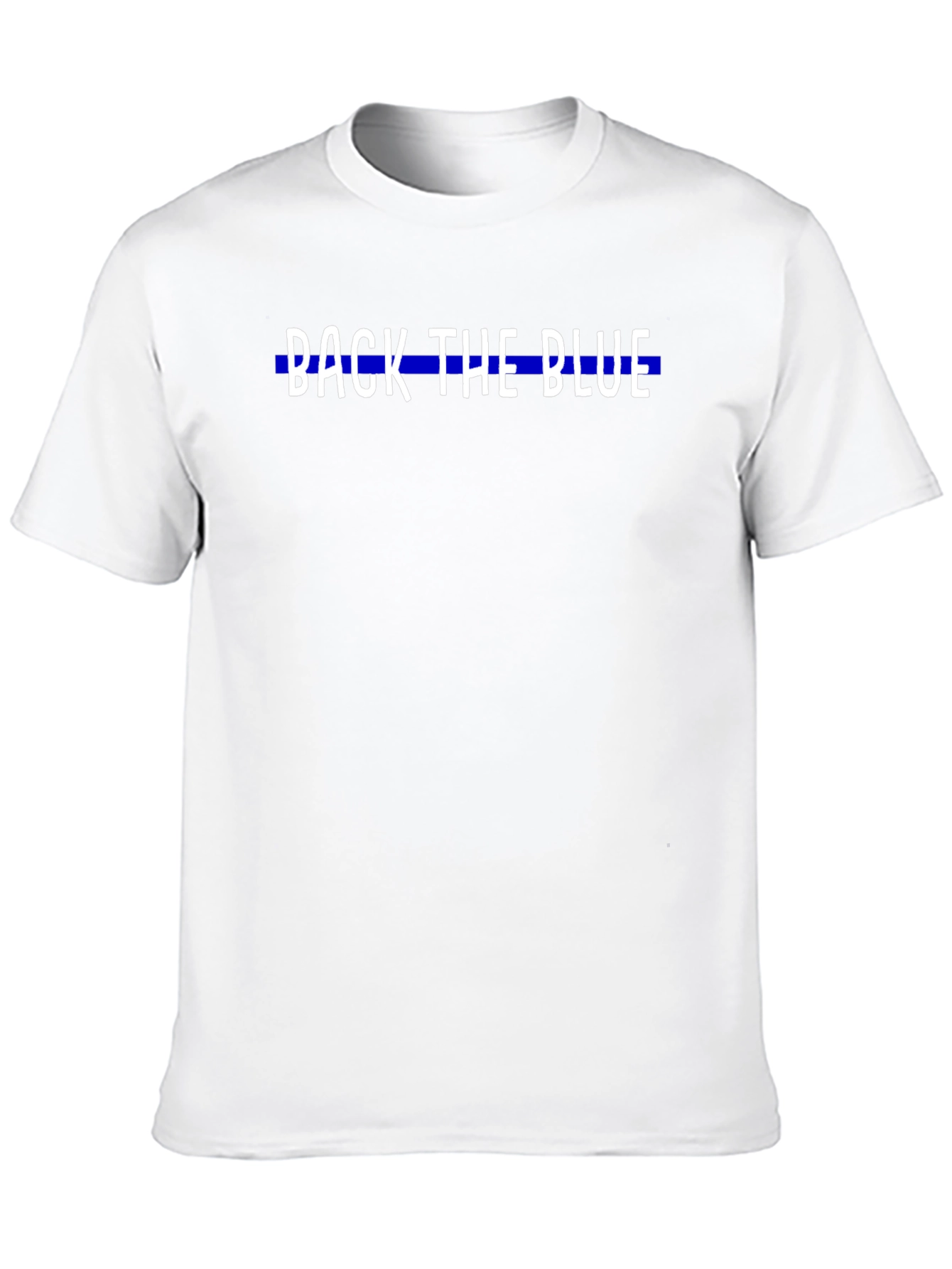 Back The Blue Graphic T-Shirt