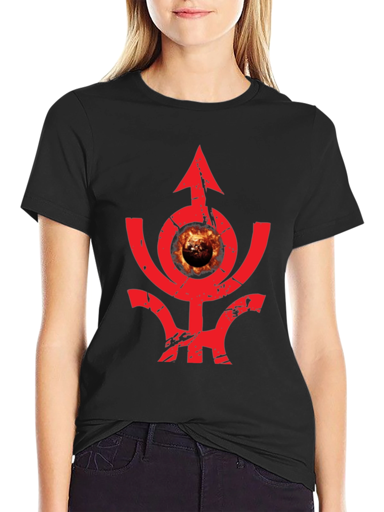 Eye of Providence Graphic Tee - Black Cotton