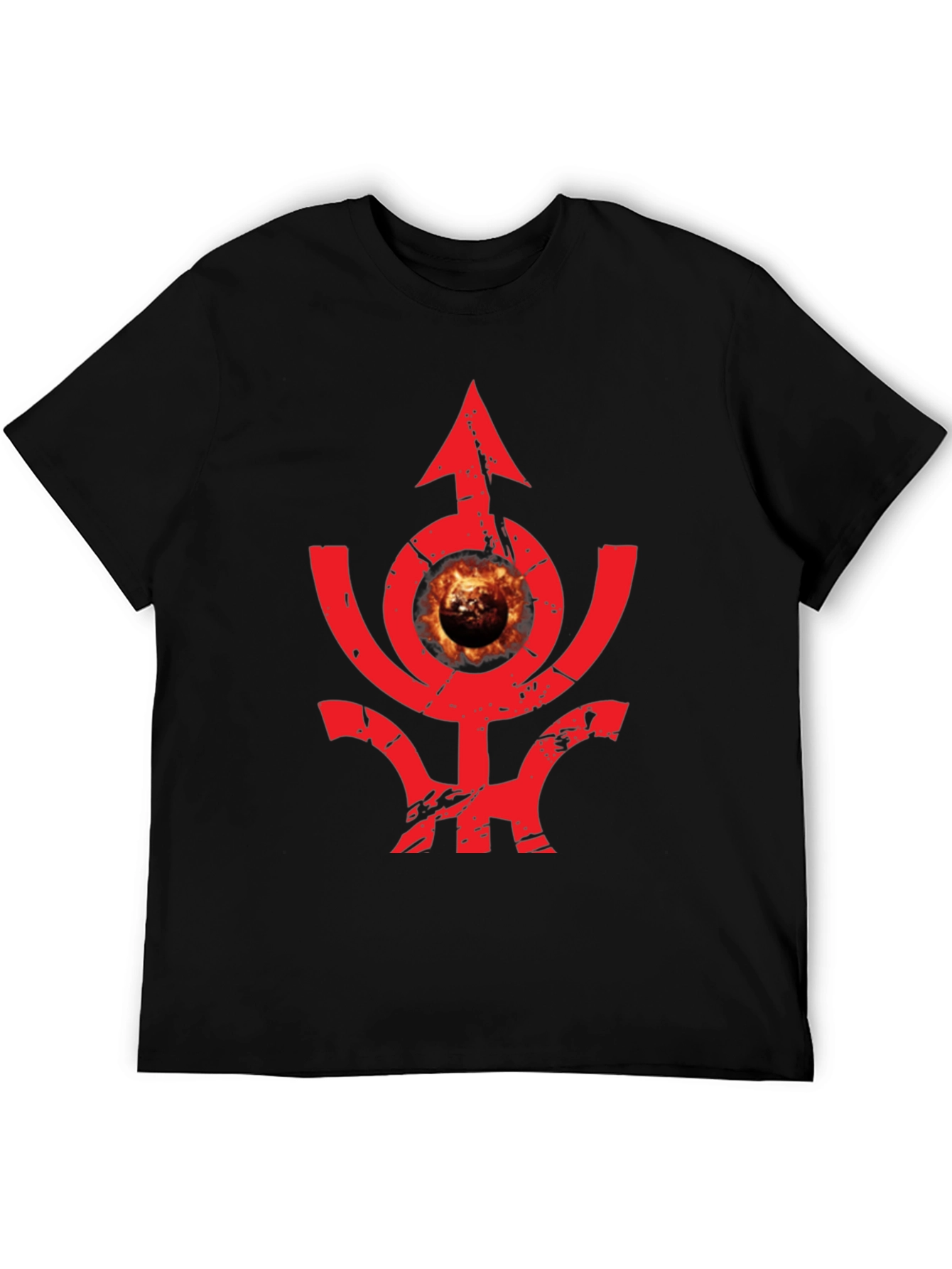 Eye of Providence Graphic Tee - Black Cotton