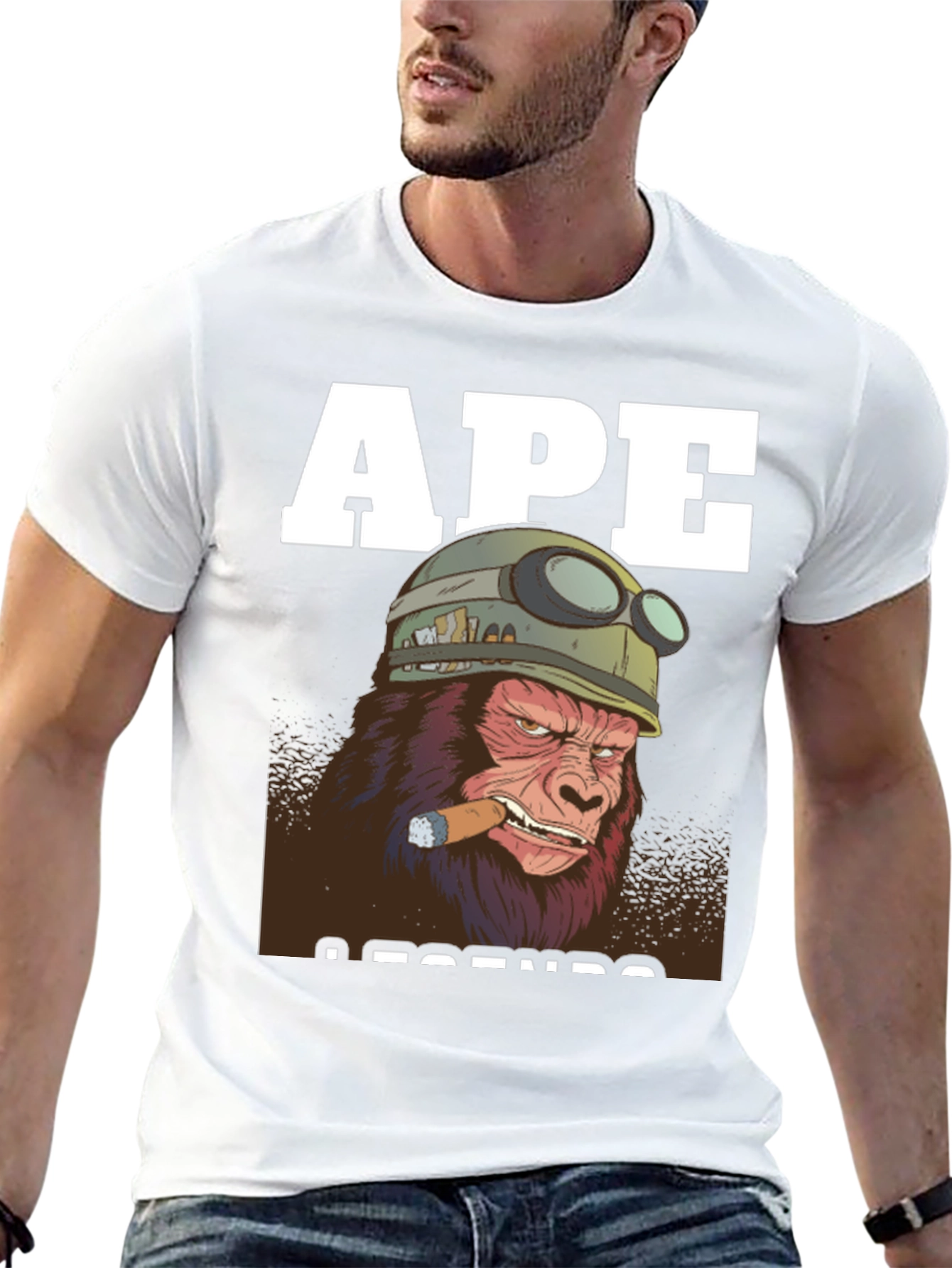Ape Legends Graphic Tee - Black