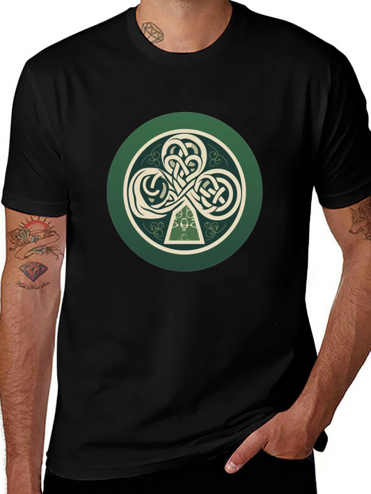 Celtic Knot Shamrock Graphic Tee - Unisex