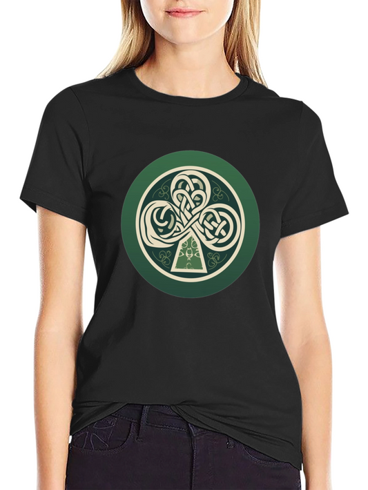 Celtic Knot Shamrock Graphic Tee - Unisex