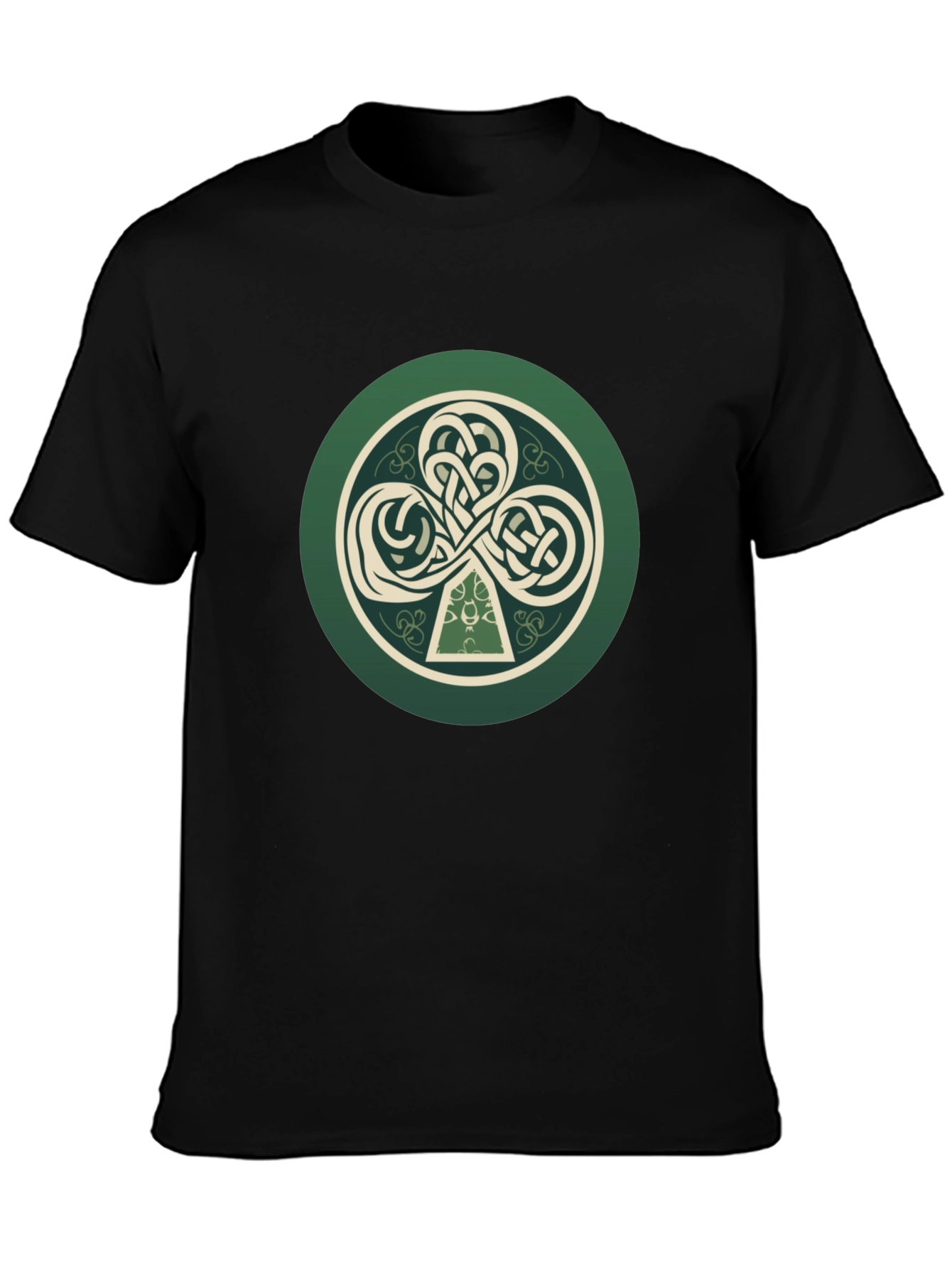 Celtic Knot Shamrock Graphic Tee - Unisex