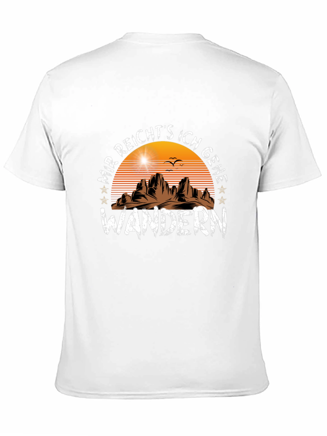 Mr. Reichts Ich Gehe Wandern T-Shirt