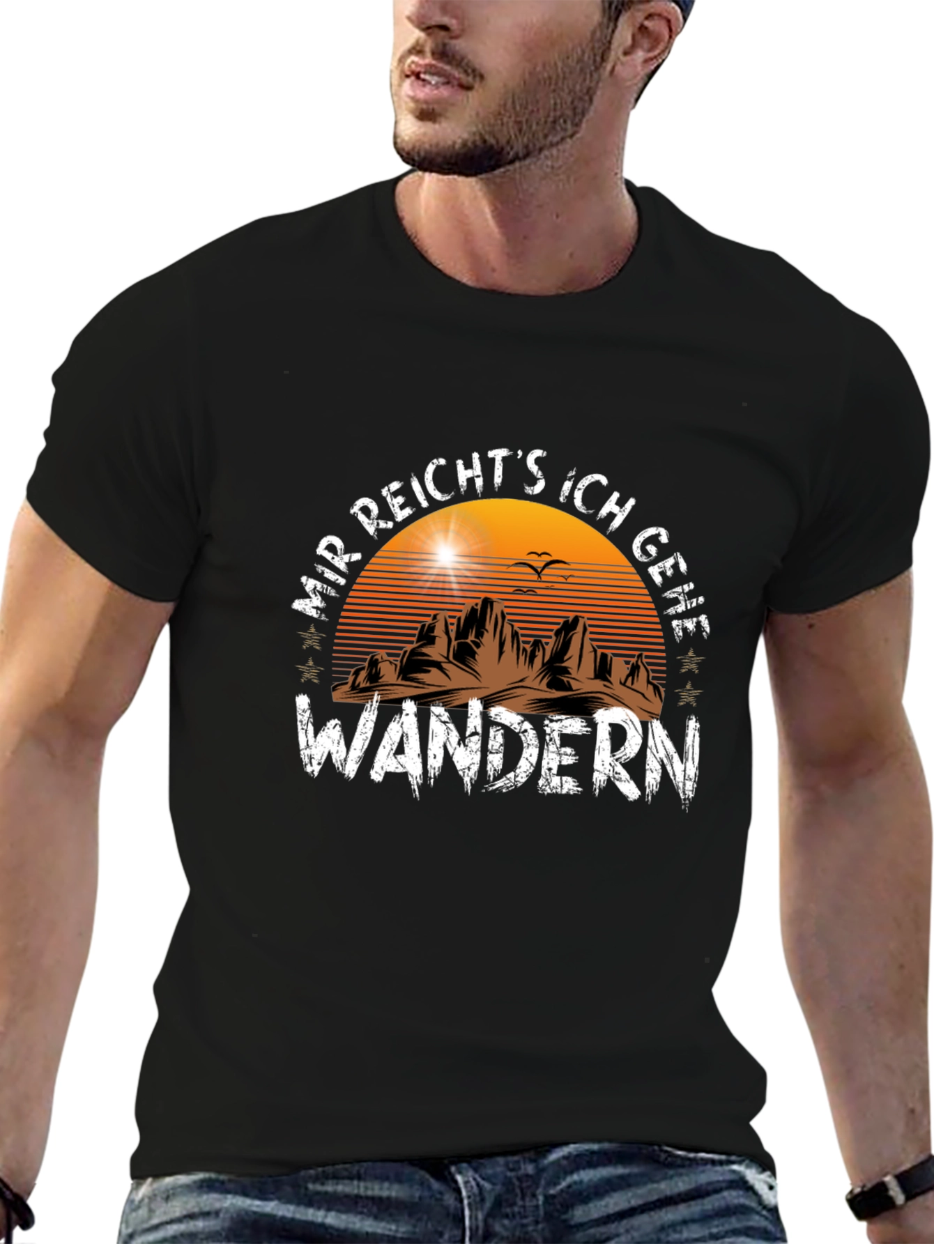 Mr. Reichts Ich Gehe Wandern T-Shirt