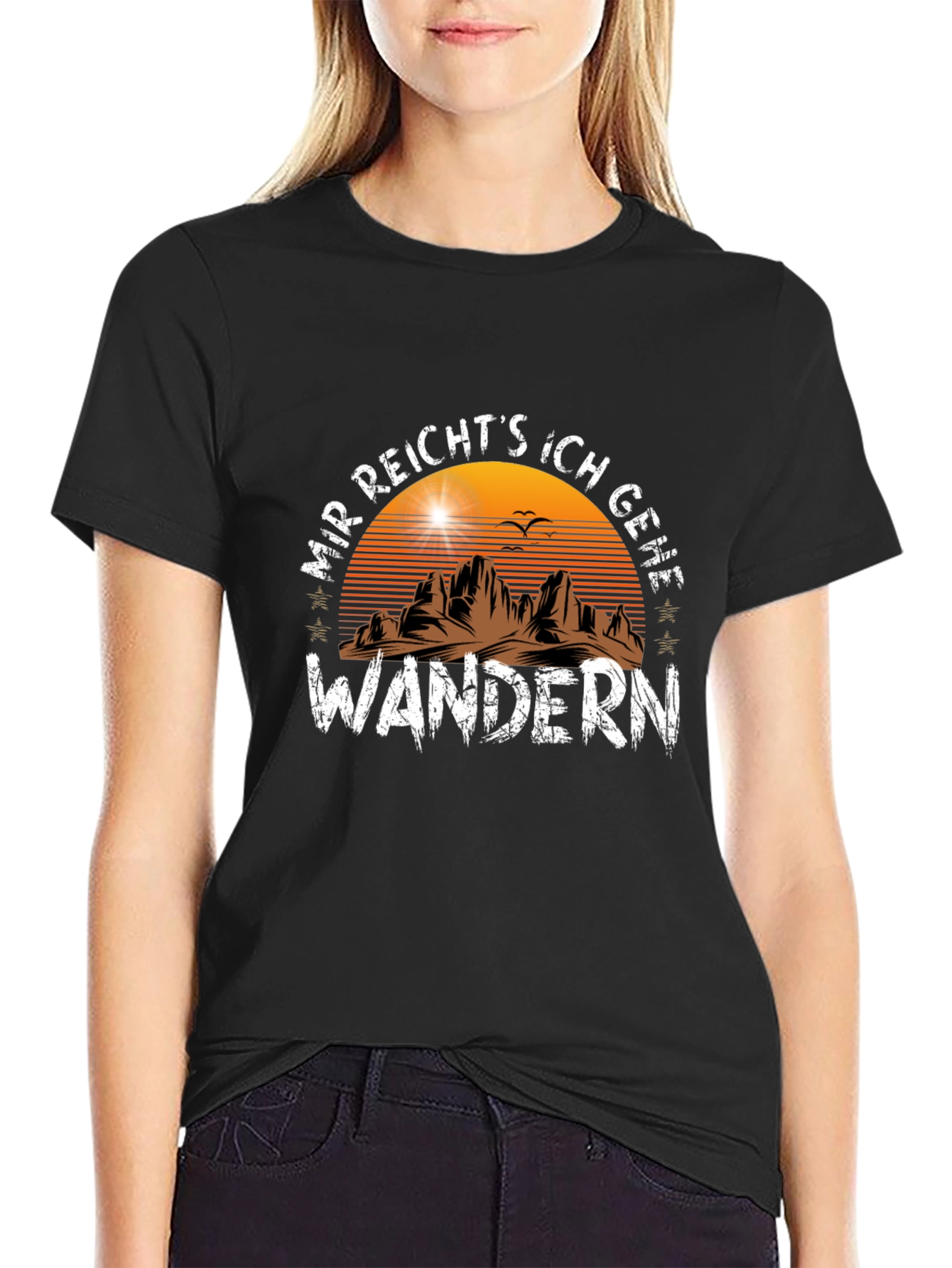 Mr. Reichts Ich Gehe Wandern T-Shirt