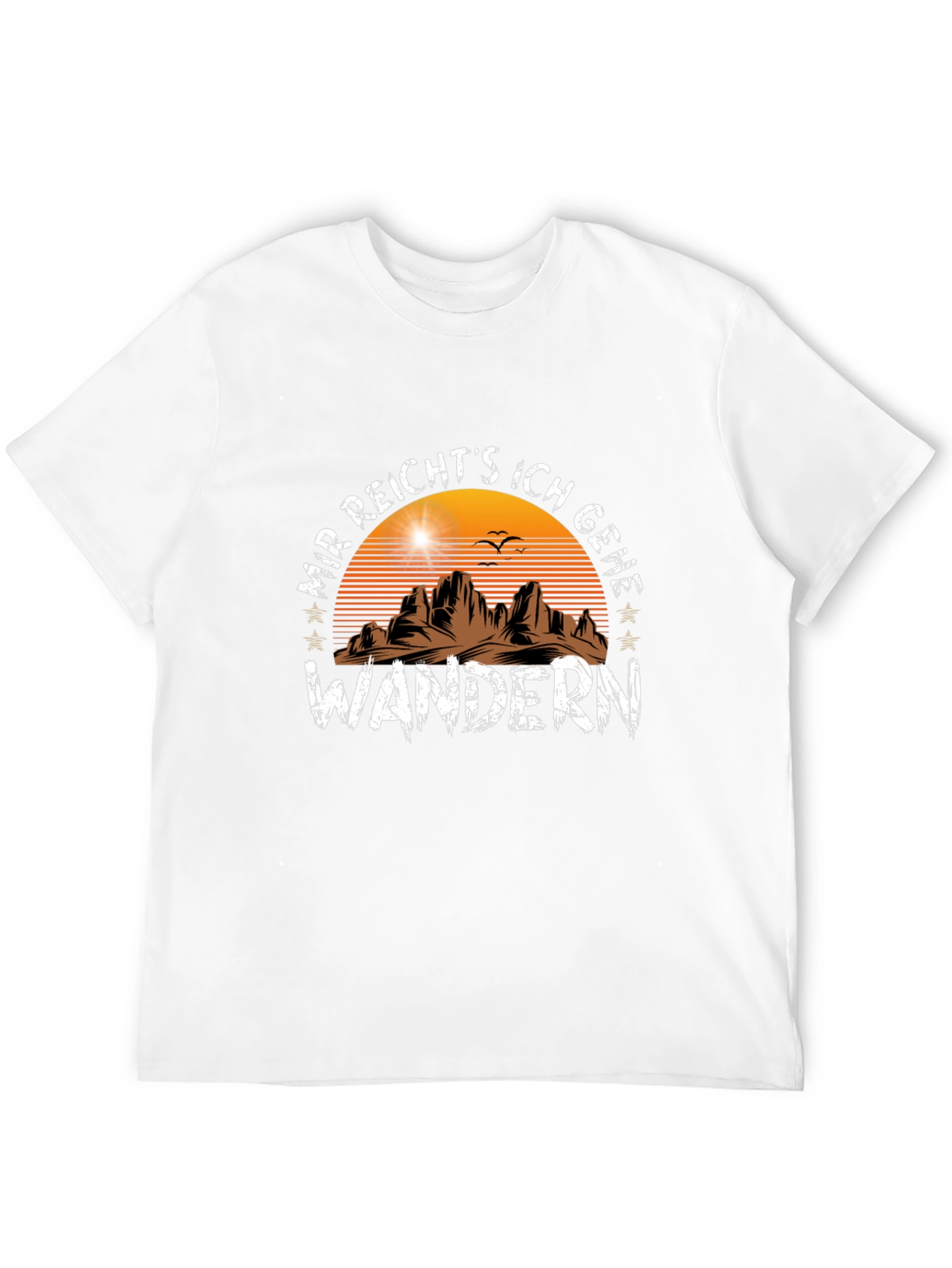 Mr. Reichts Ich Gehe Wandern T-Shirt