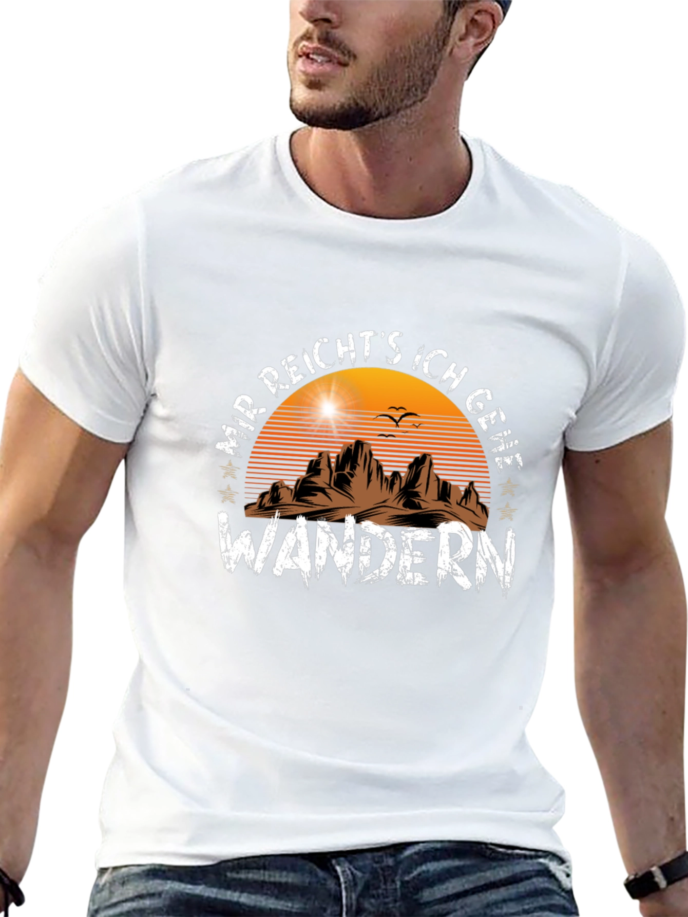 Mr. Reichts Ich Gehe Wandern T-Shirt