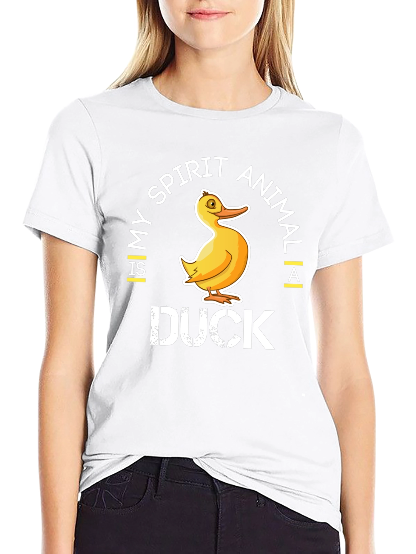 My Spirit Animal Is A Duck Funny T-Shirt